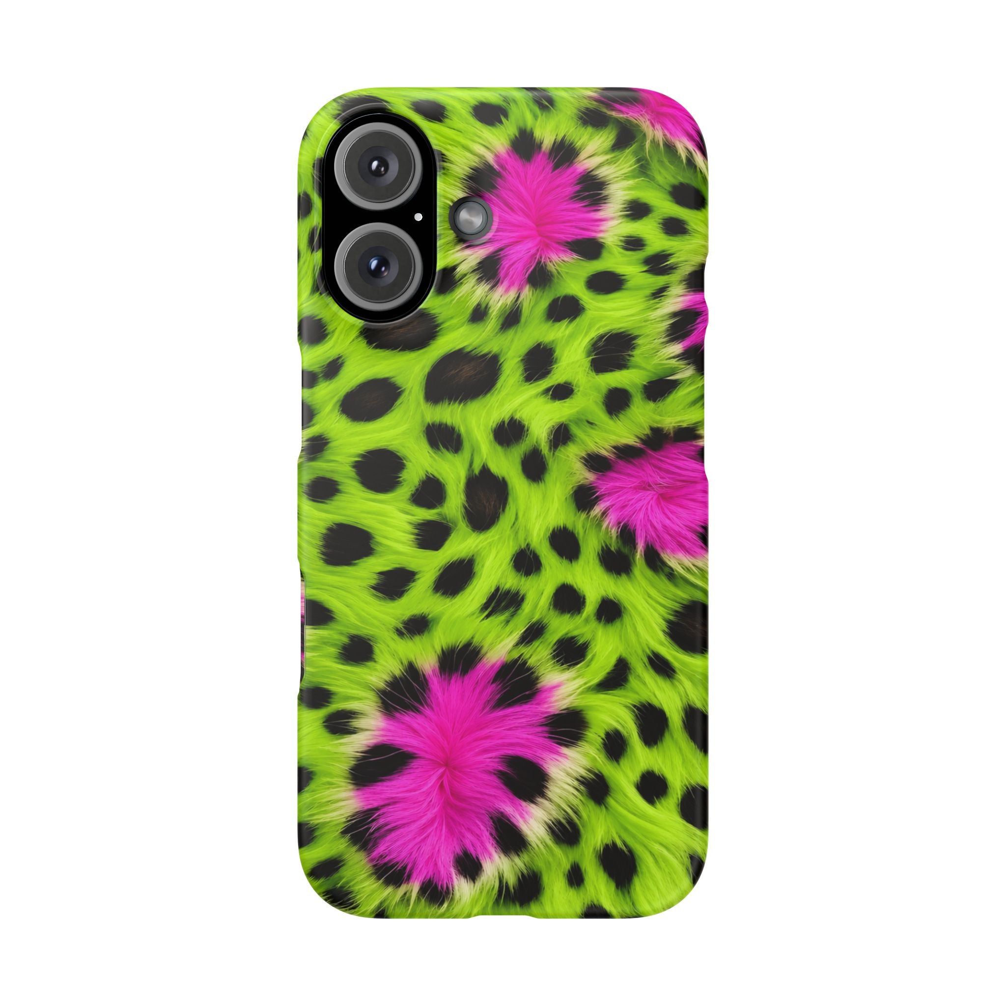 Neon Leopard Phone Case