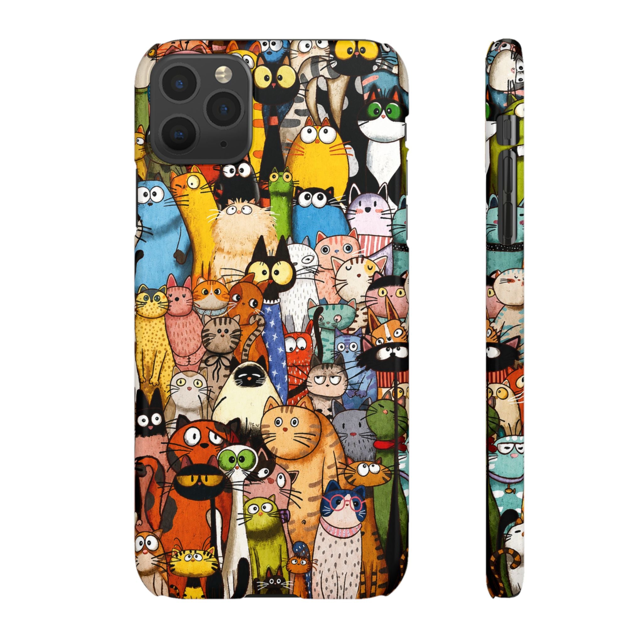Cute Cat Pattern Phone Case