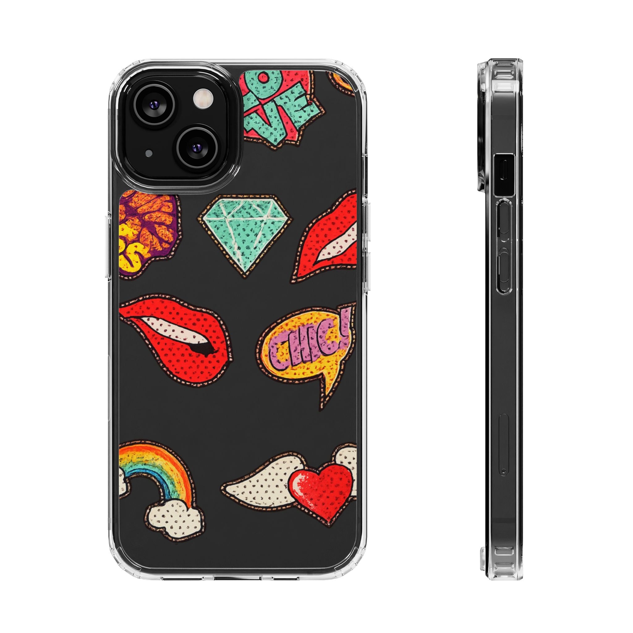 Clear Impact-Resistant Cases