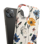 Wildflower Sketch Phone Case