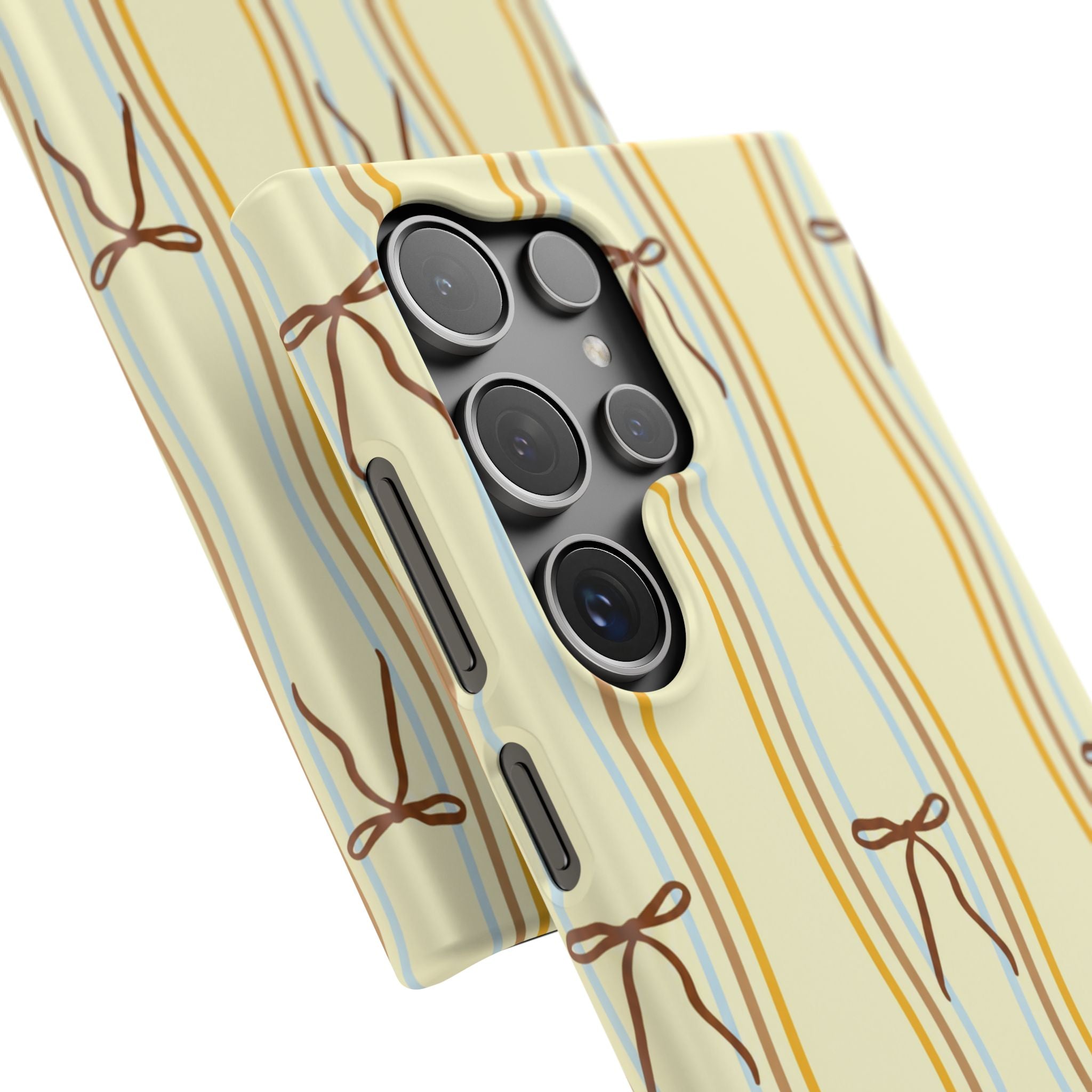 Bow Stripe Phone Case