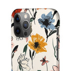 Wildflower Sketch Phone Case