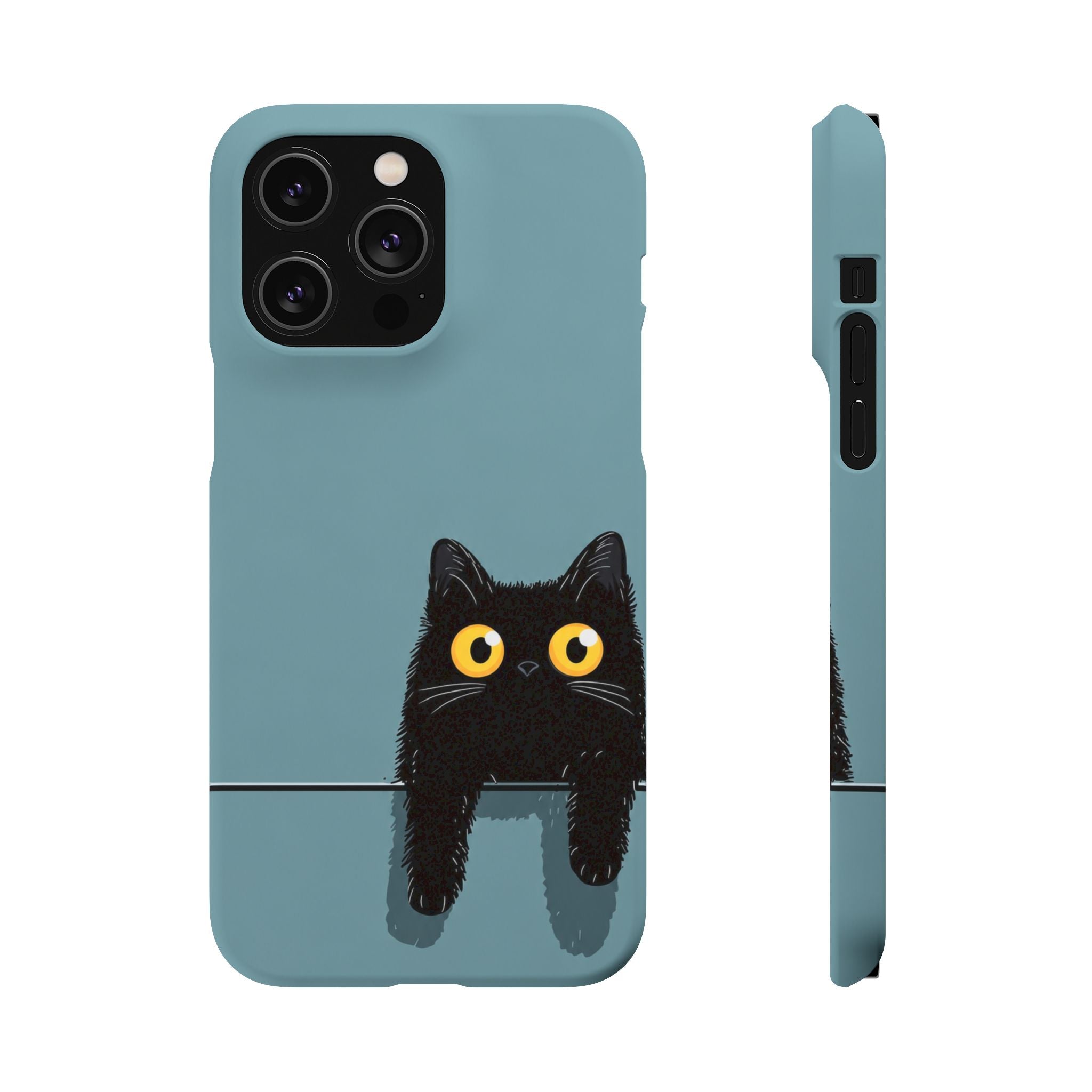 Cute Black Cat Phone Case
