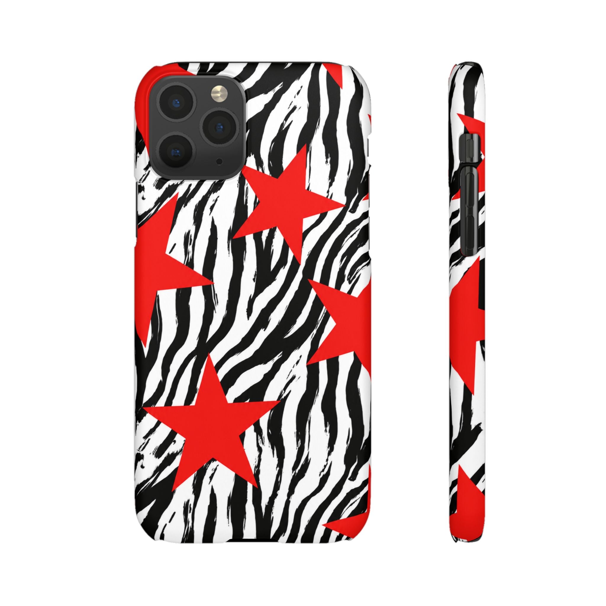 Retro Zebra Stars Phone Case