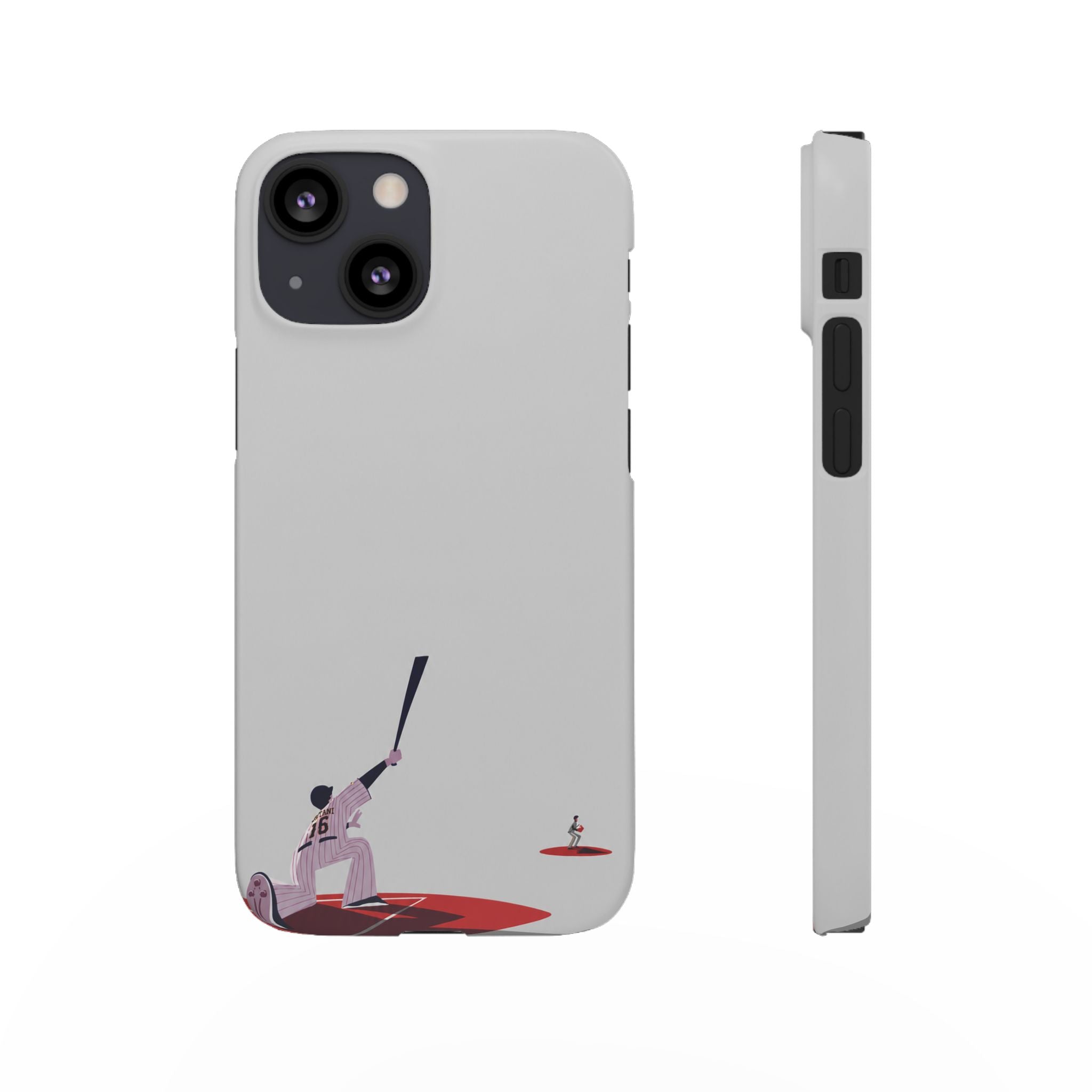 Baseball Swing Art Phone Case