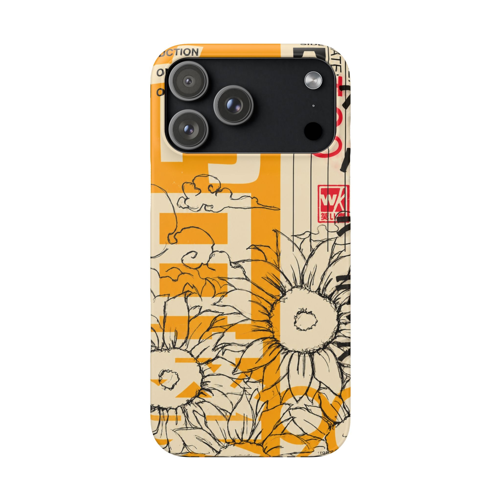 Retro Cassette Floral Phone Case