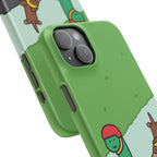 Skater Dino Phone Case