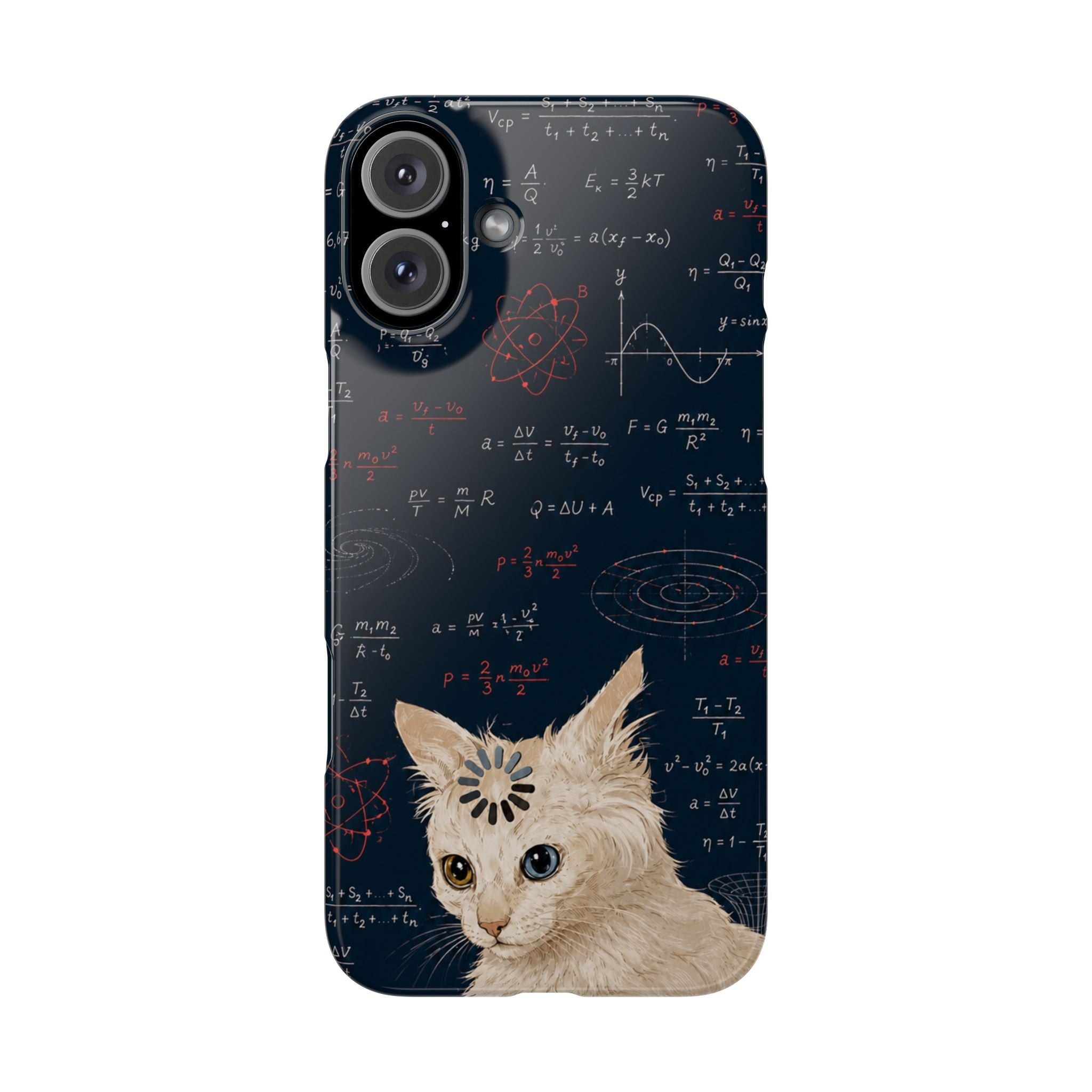 Quantum Kitty Physics Phone Case