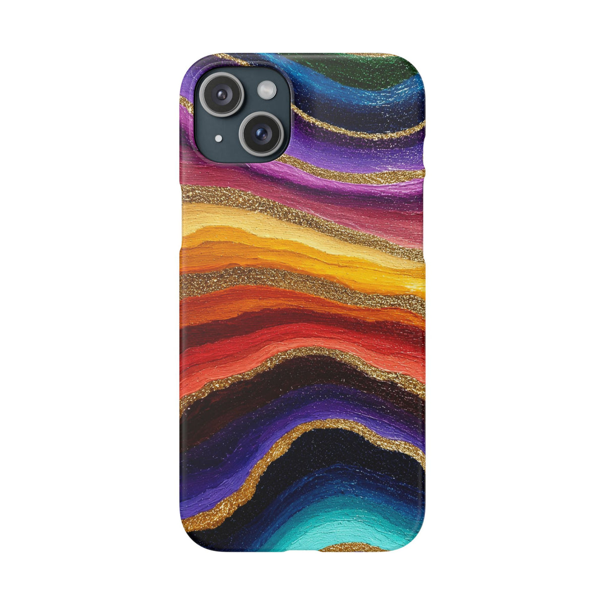 Rainbow Agate Phone Case