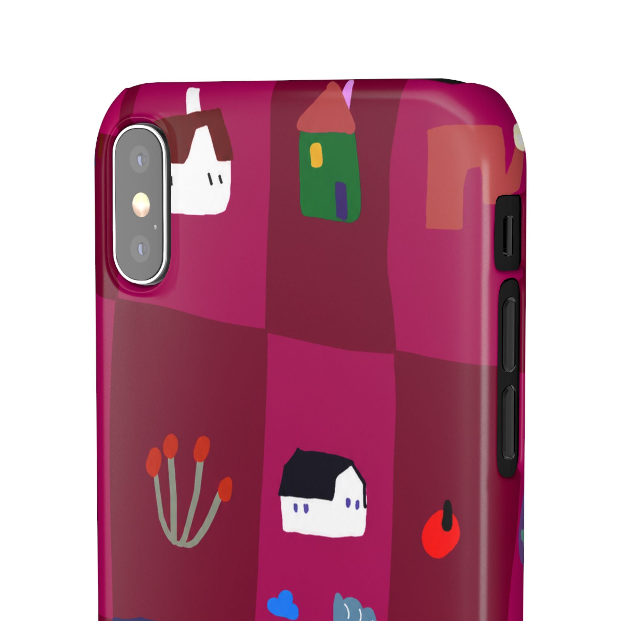 Whimsical Village Phone Case