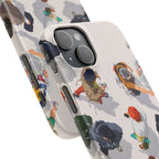 City Crowd Aesthetic Phone Case