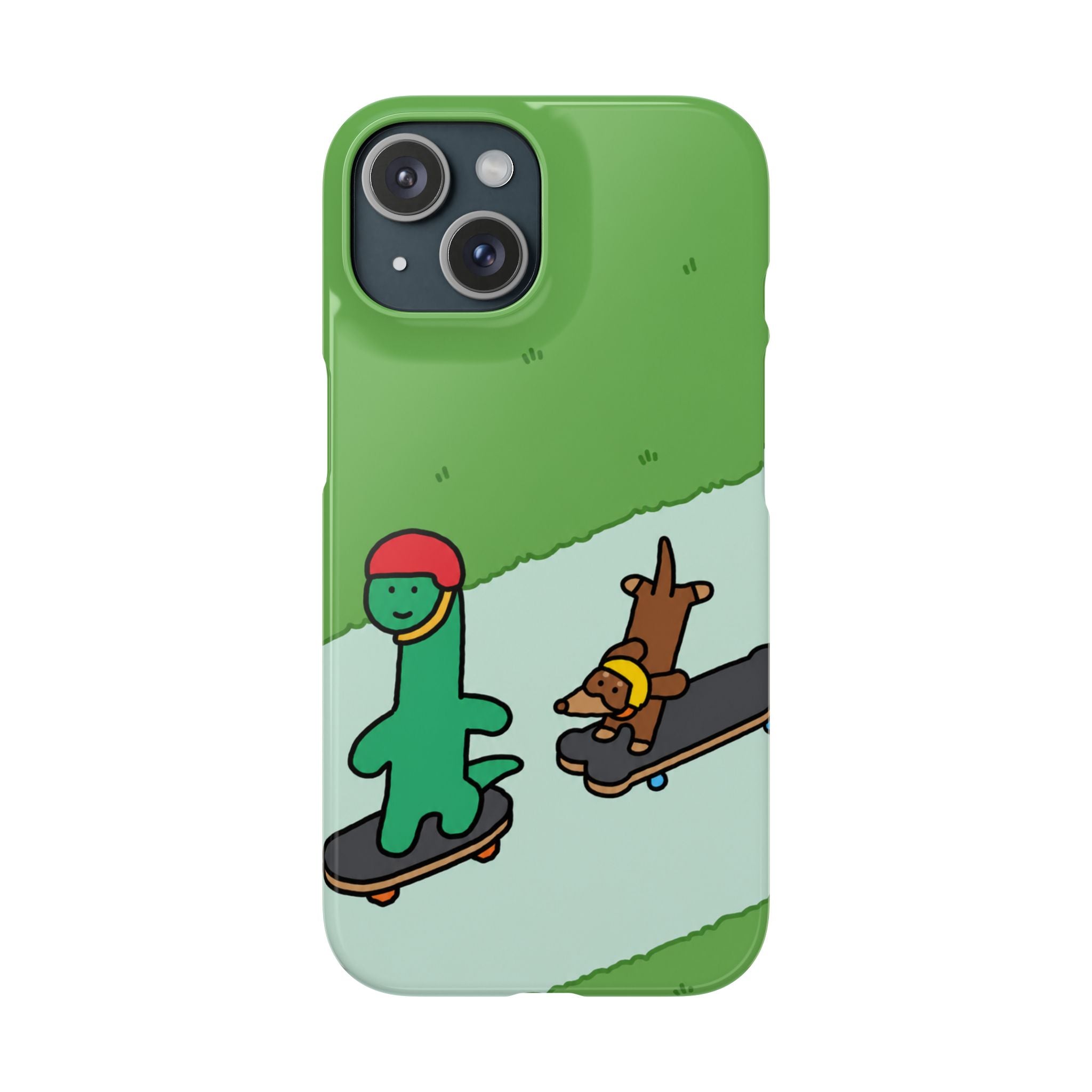 Skater Dino Phone Case