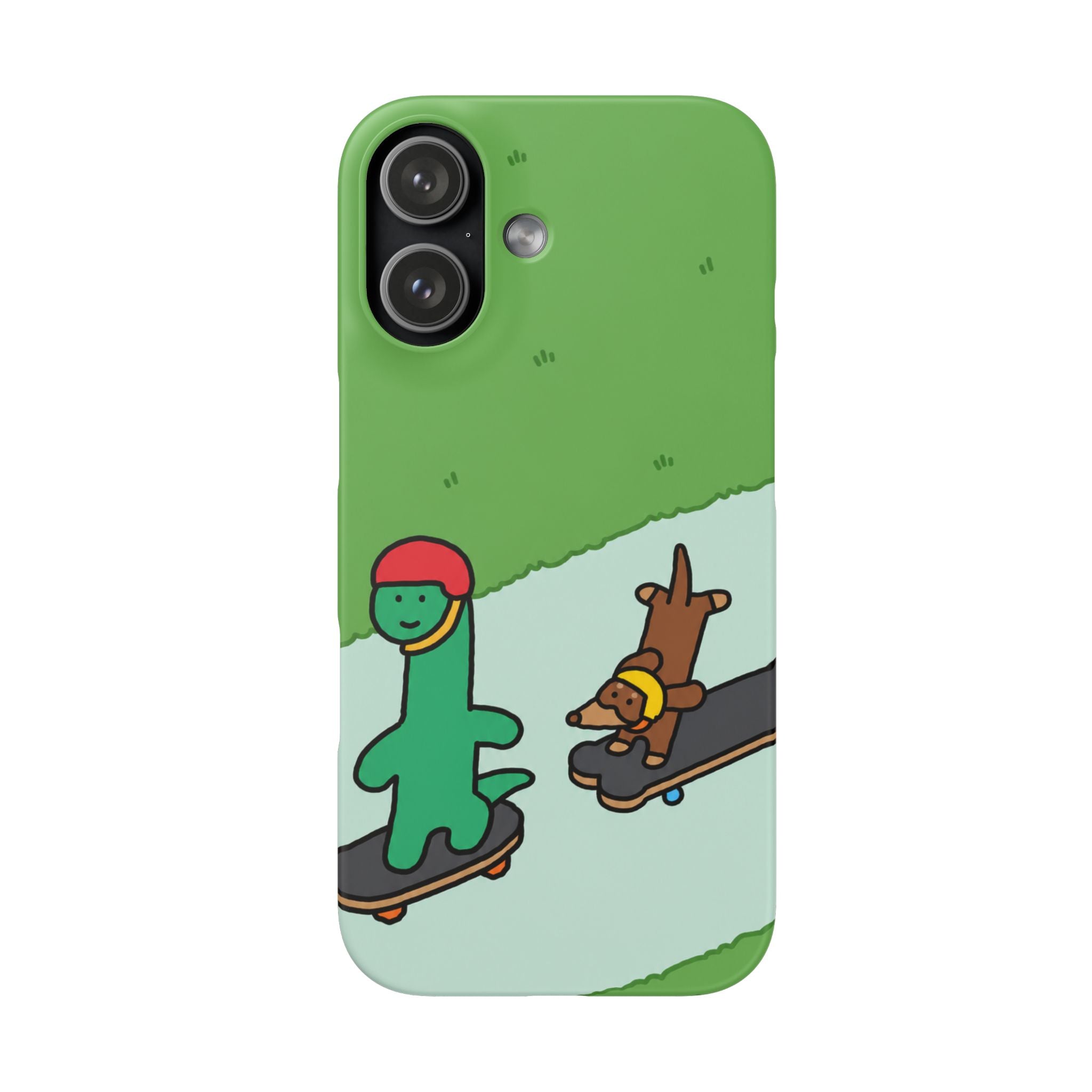 Skater Dino Phone Case