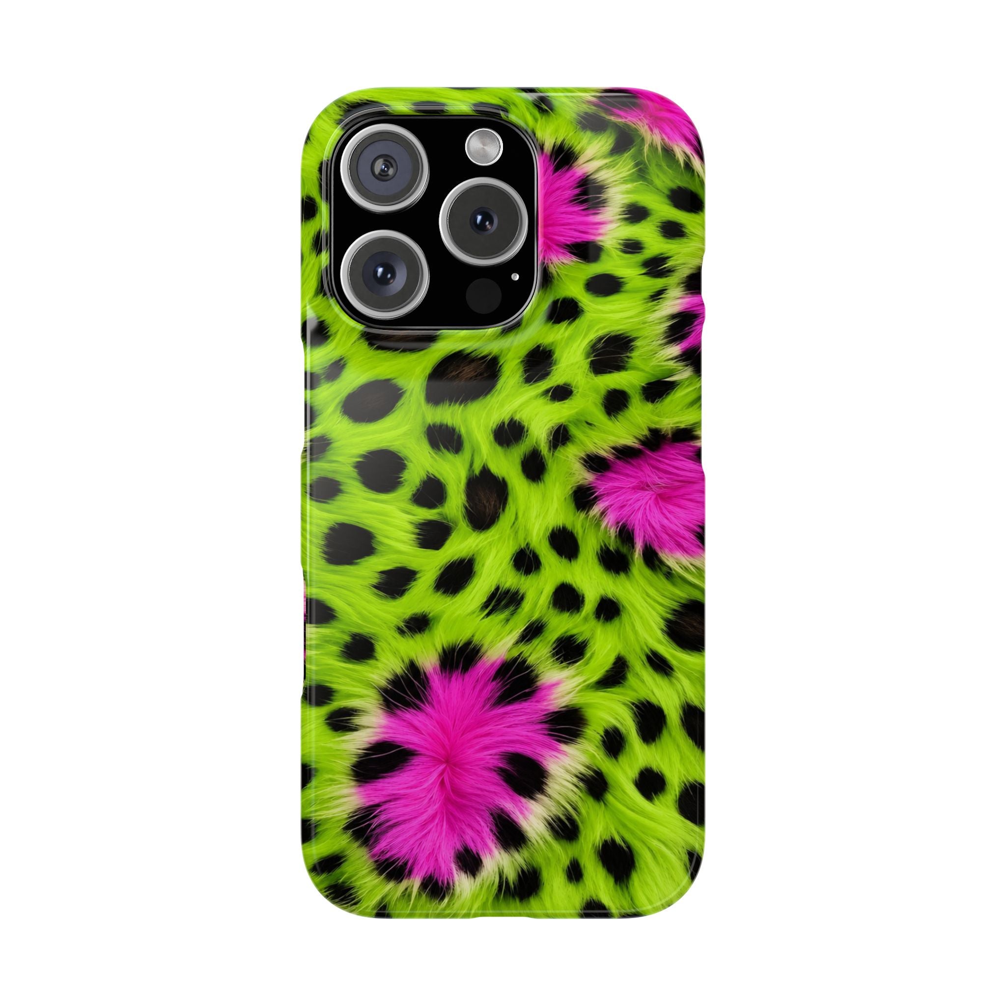 Neon Leopard Phone Case