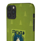 Stay Wild Bear Phone Case
