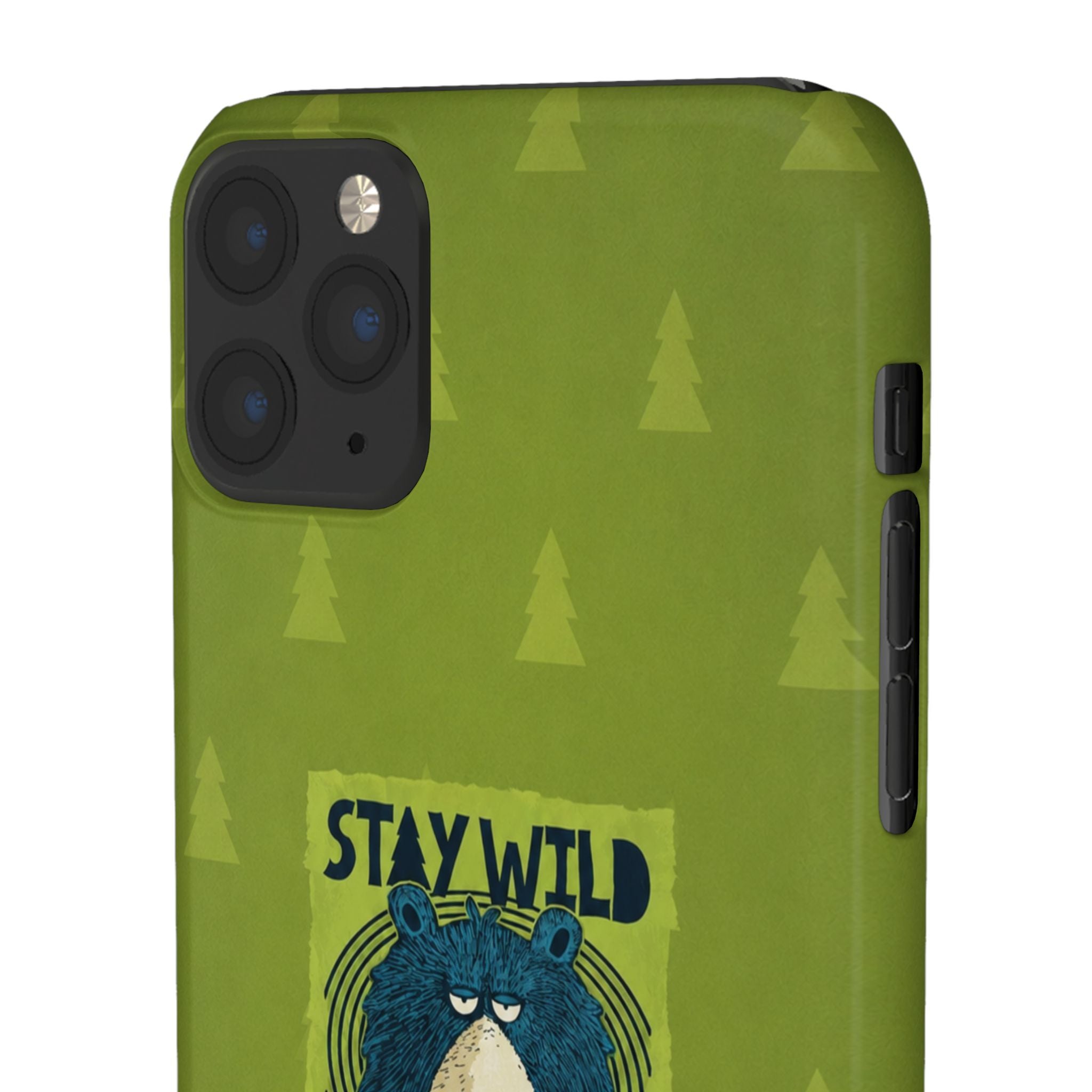 Stay Wild Bear Phone Case