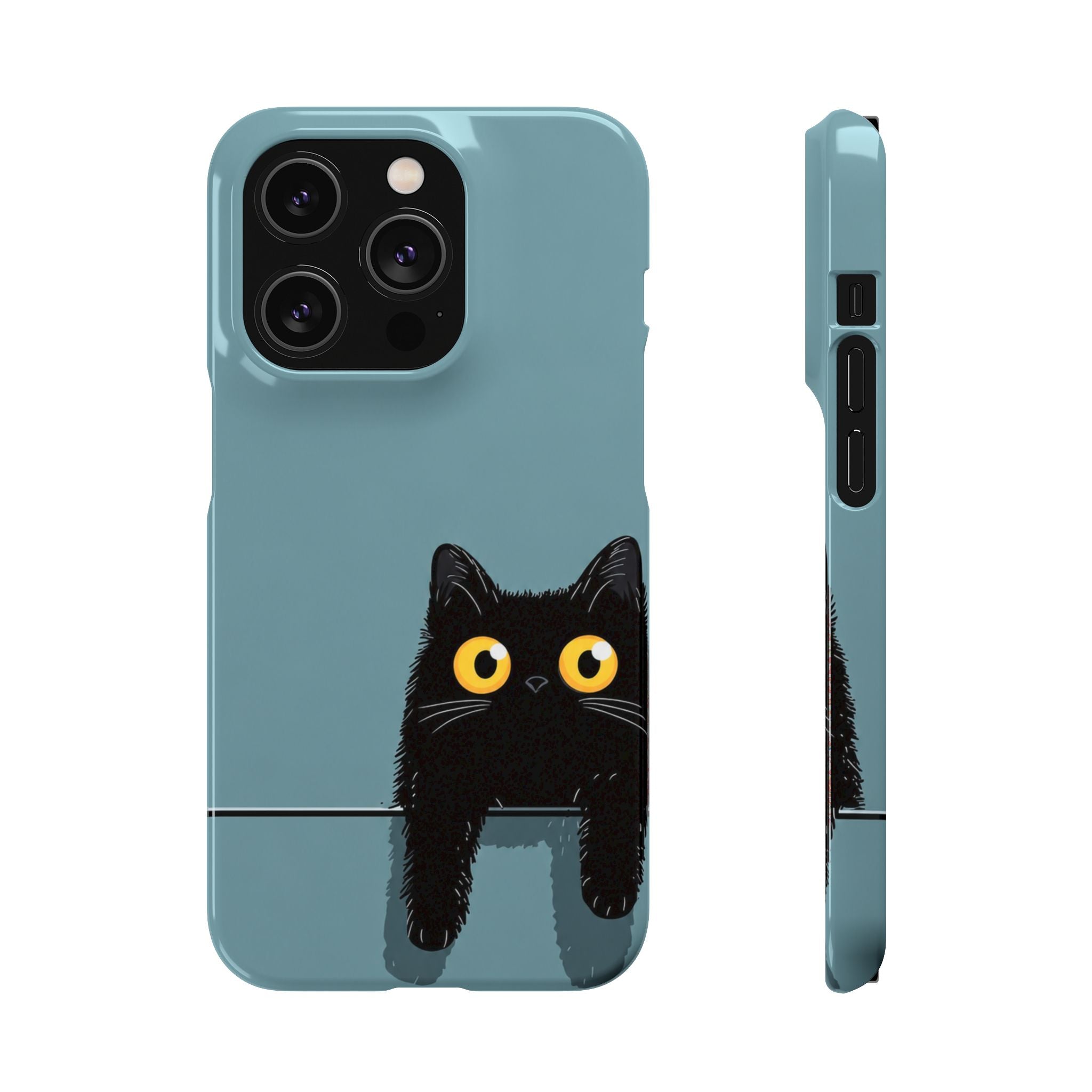 Cute Black Cat Phone Case