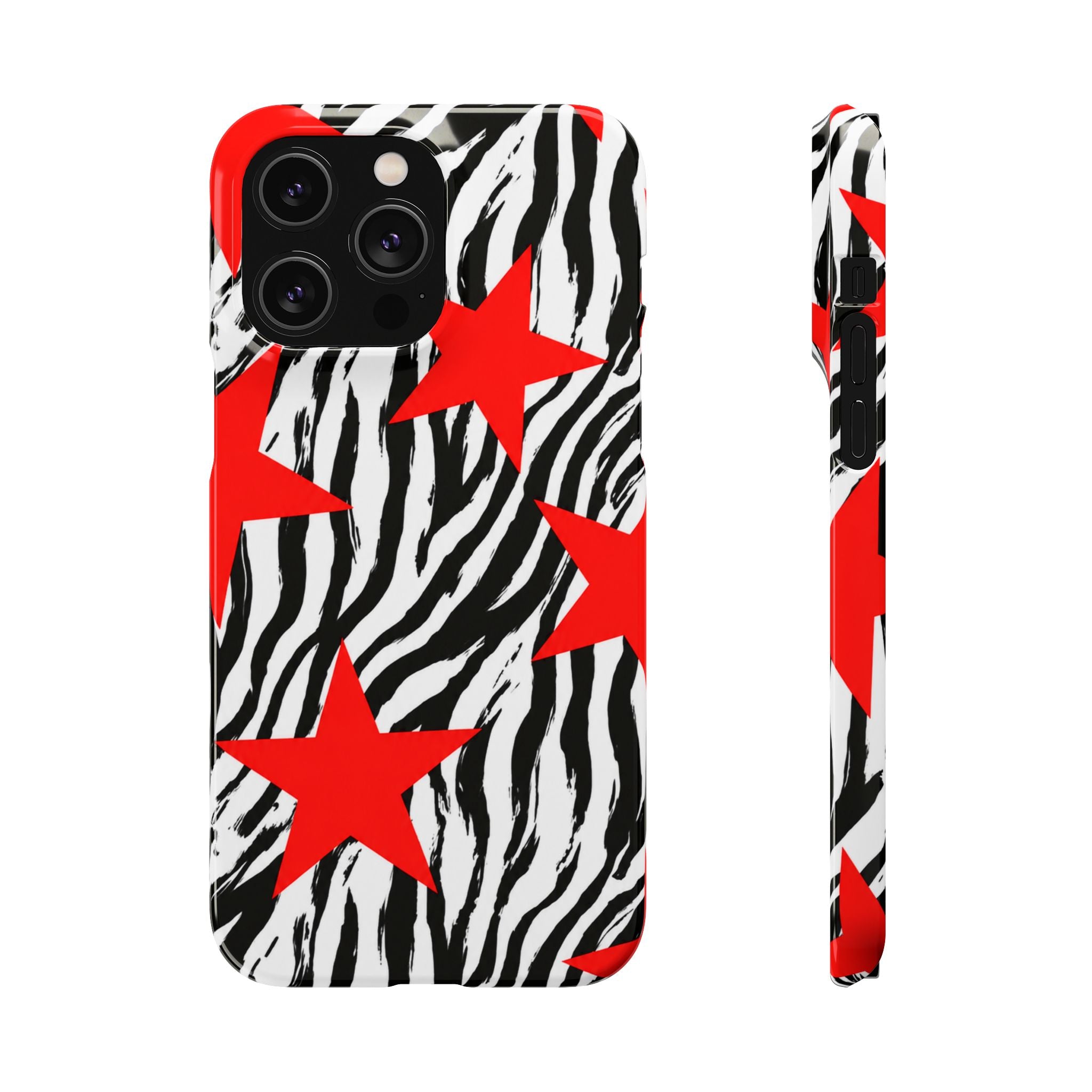 Retro Zebra Stars Phone Case