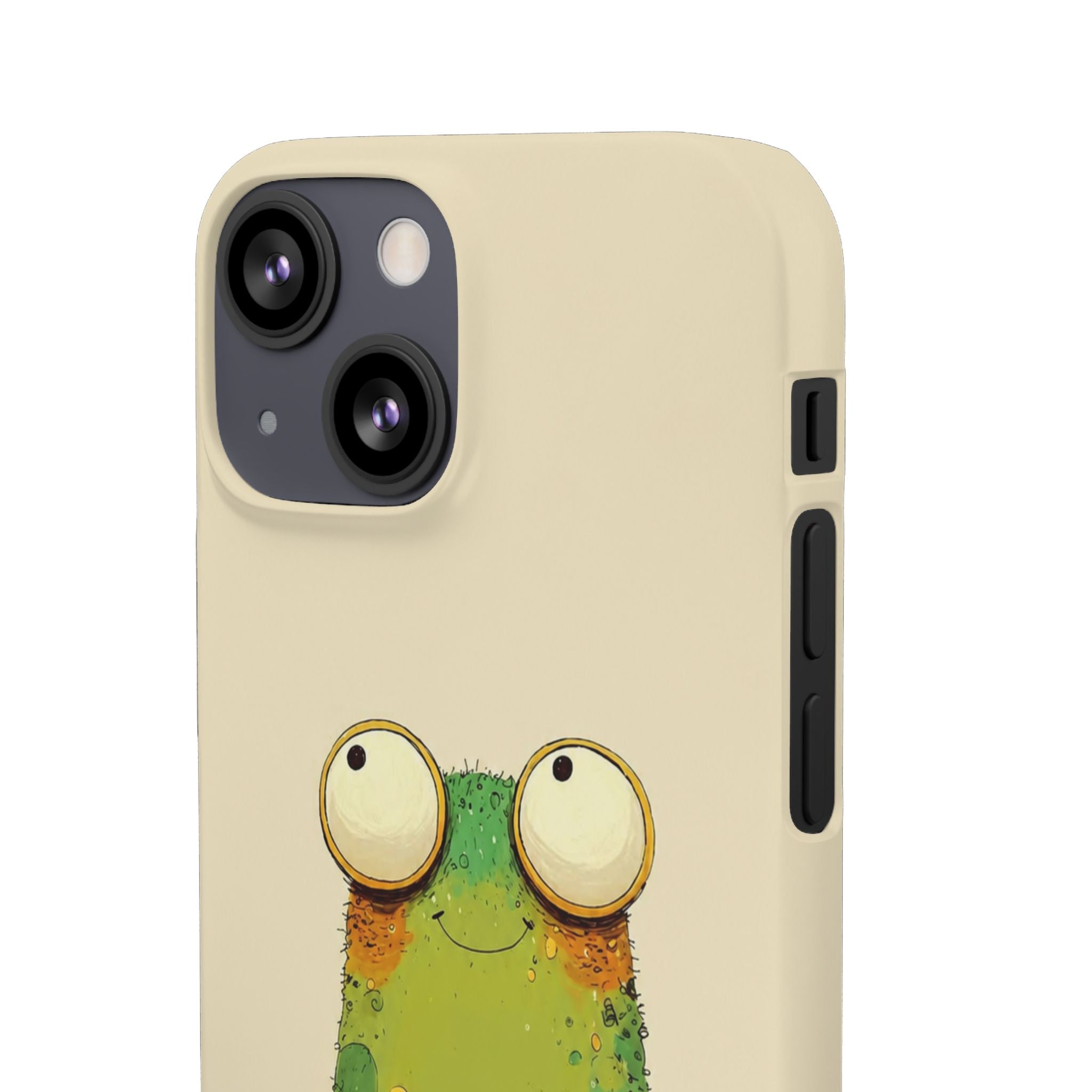 Cute Big Eyes Frog Phone Case