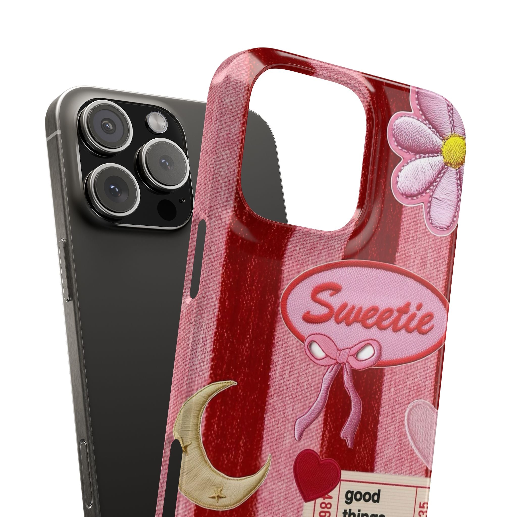 Coquette Patch Phone Case