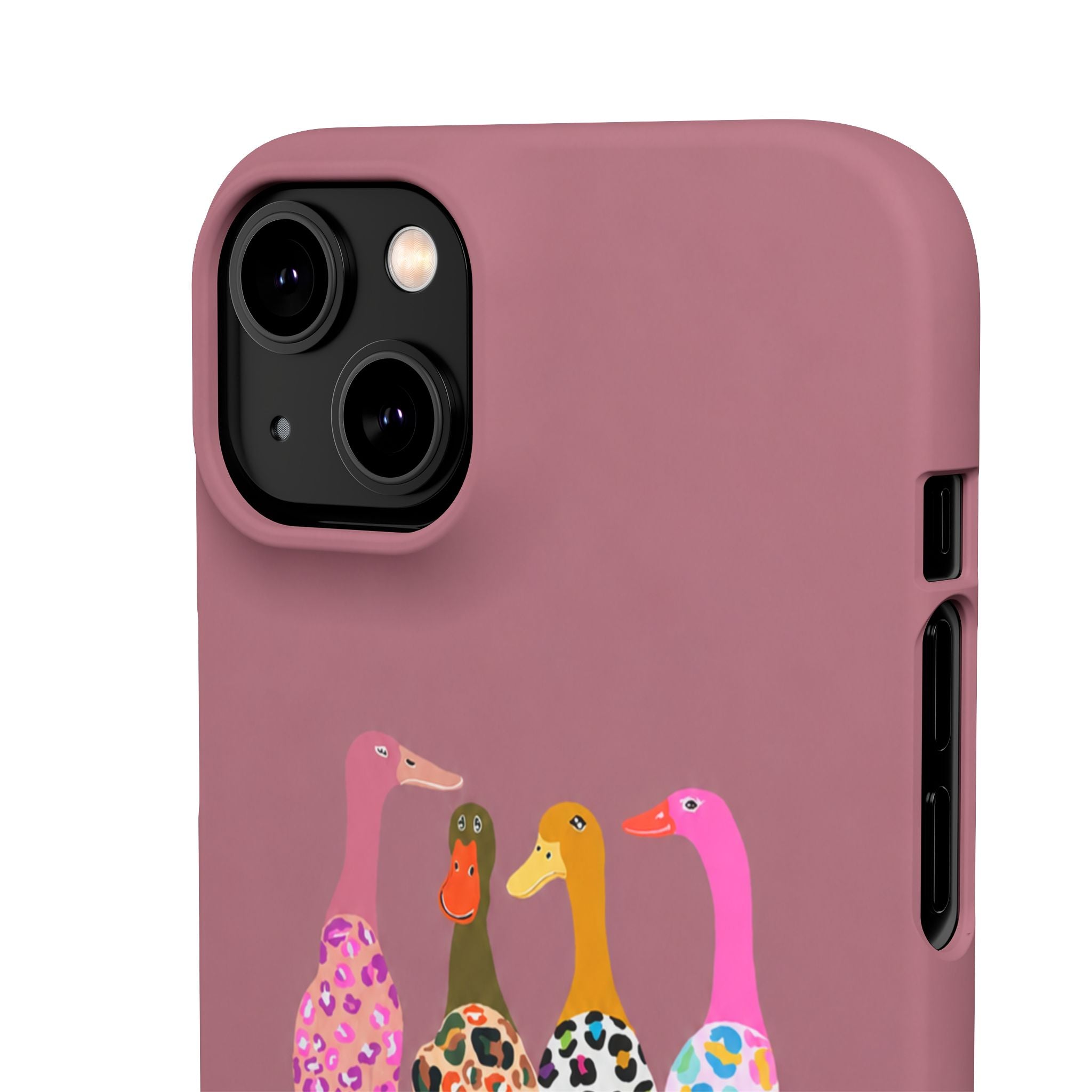 Colorful Leopard Ducks Phone Case