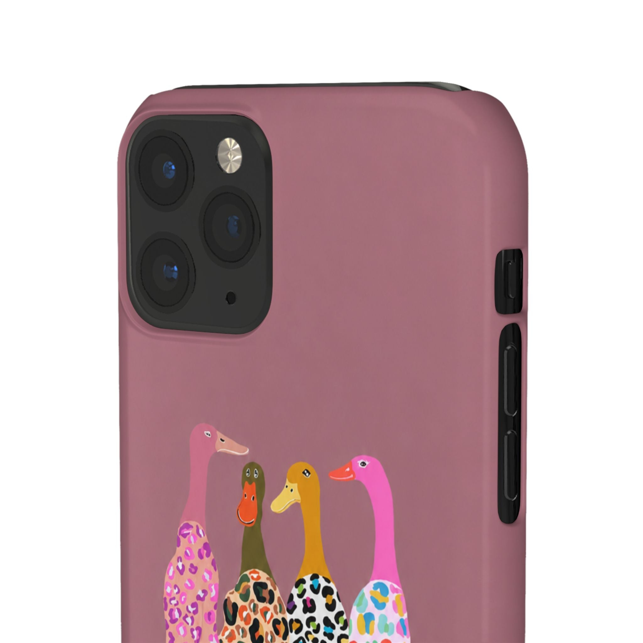 Colorful Leopard Ducks Phone Case