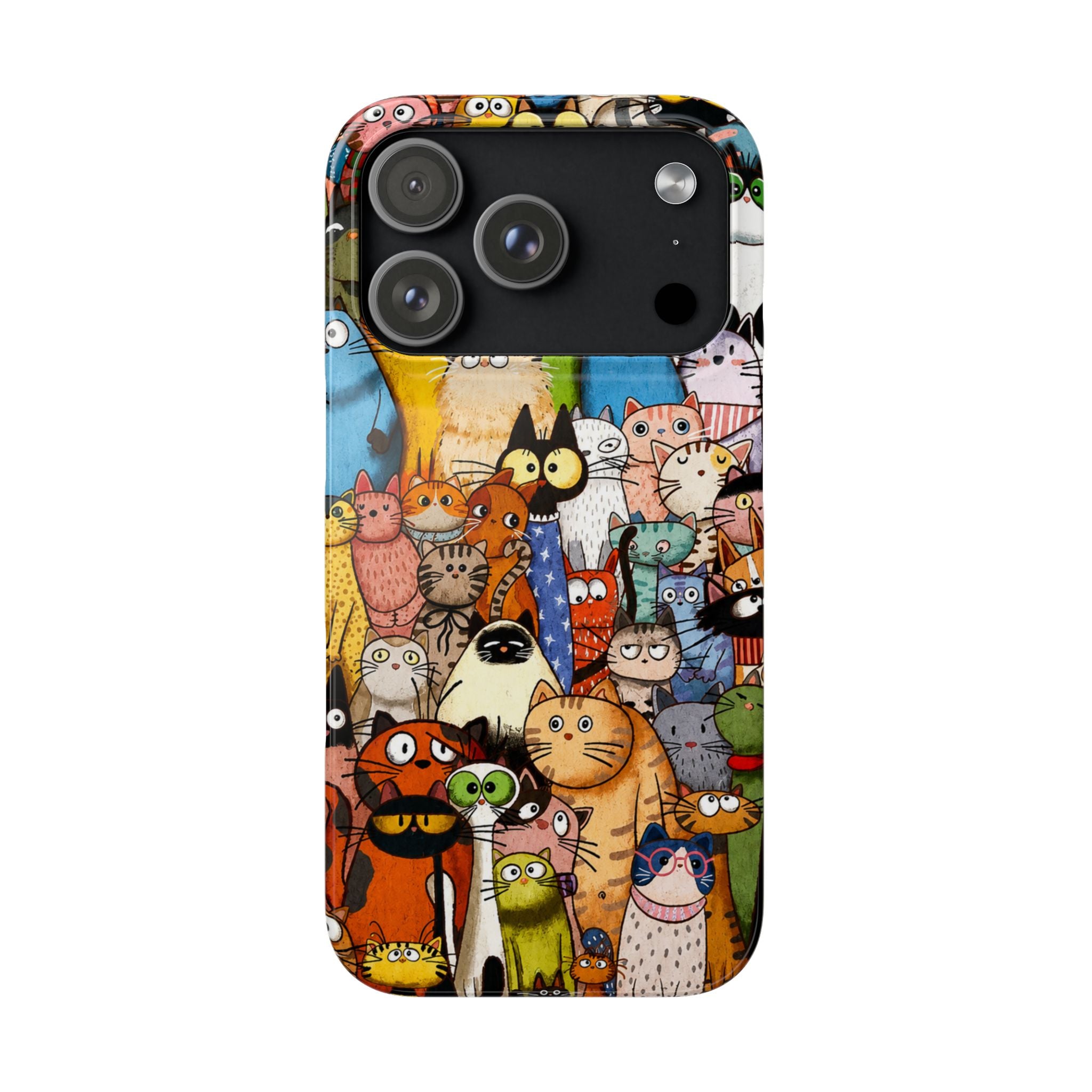 Cute Cat Pattern Phone Case