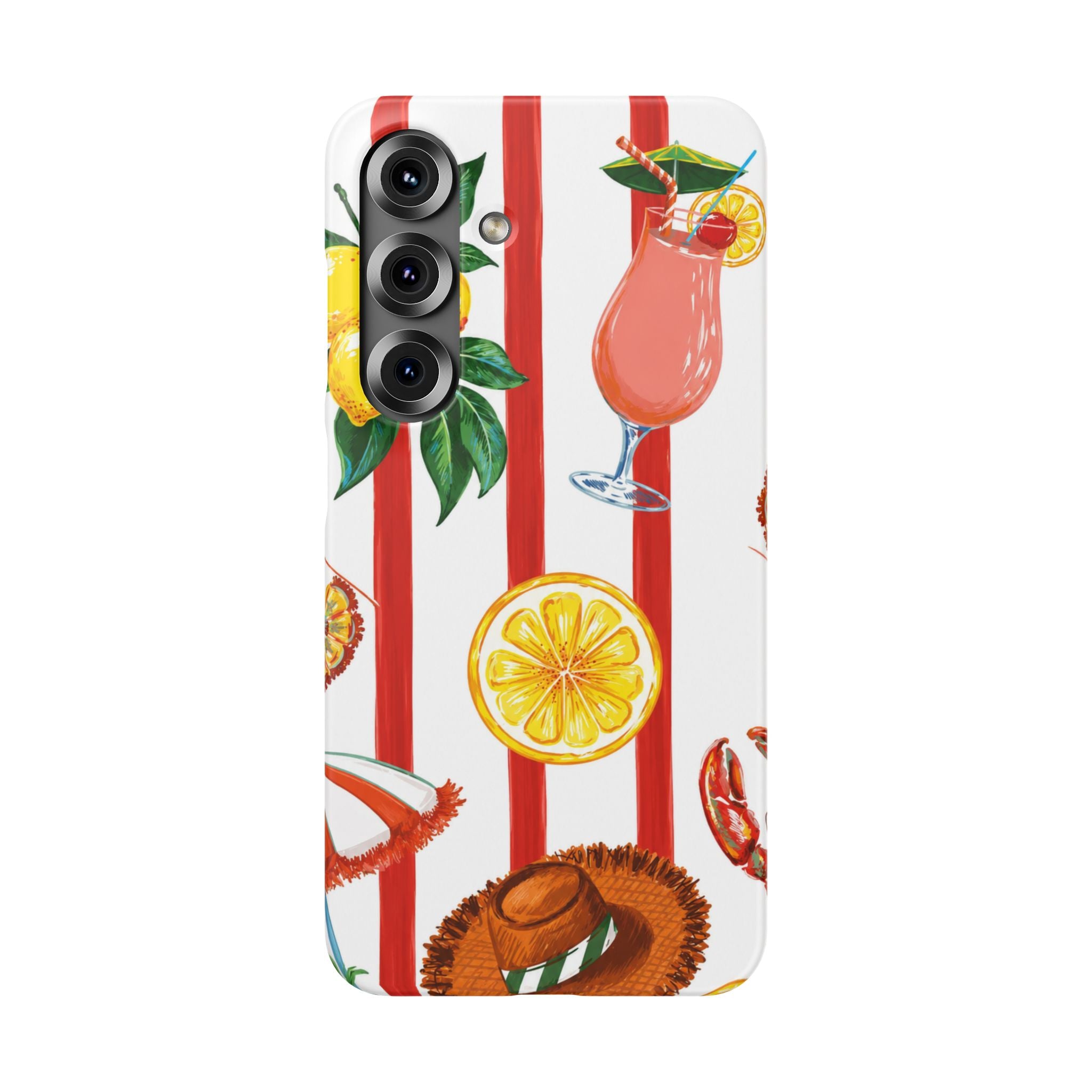 Lemon Coast – Summer Citrus Phone Case