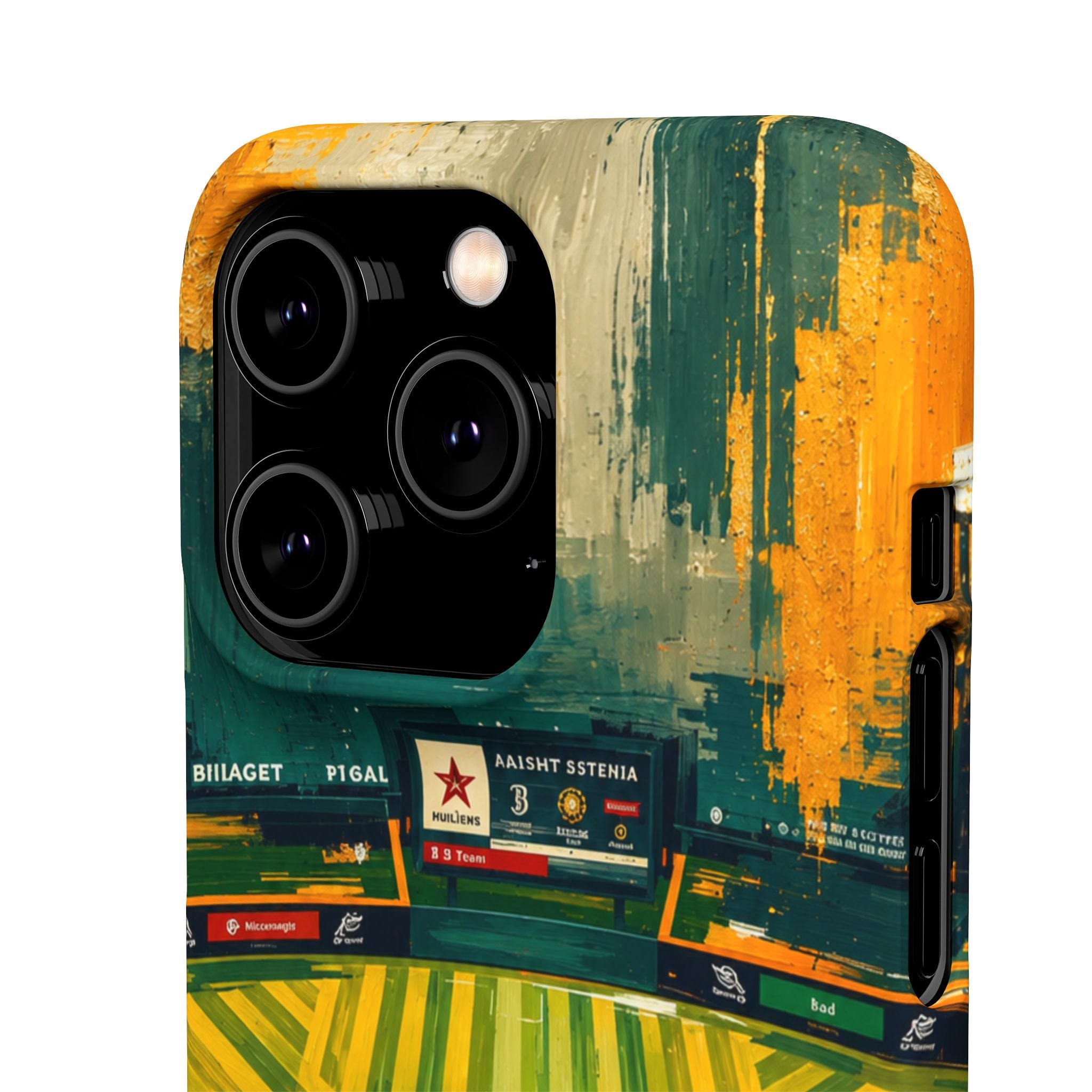 Abstract Baseball Stadium Phone Case
