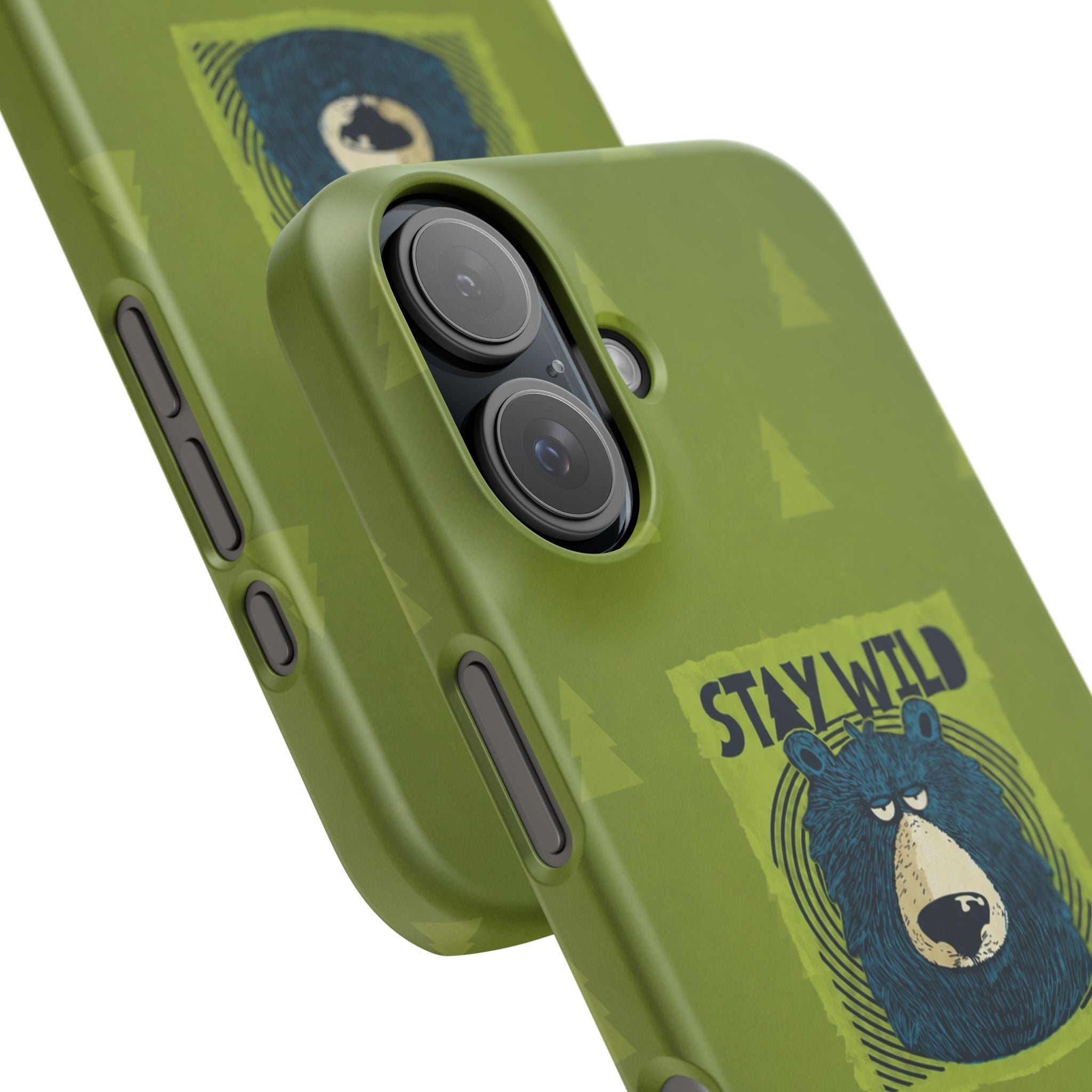 Stay Wild Bear Phone Case