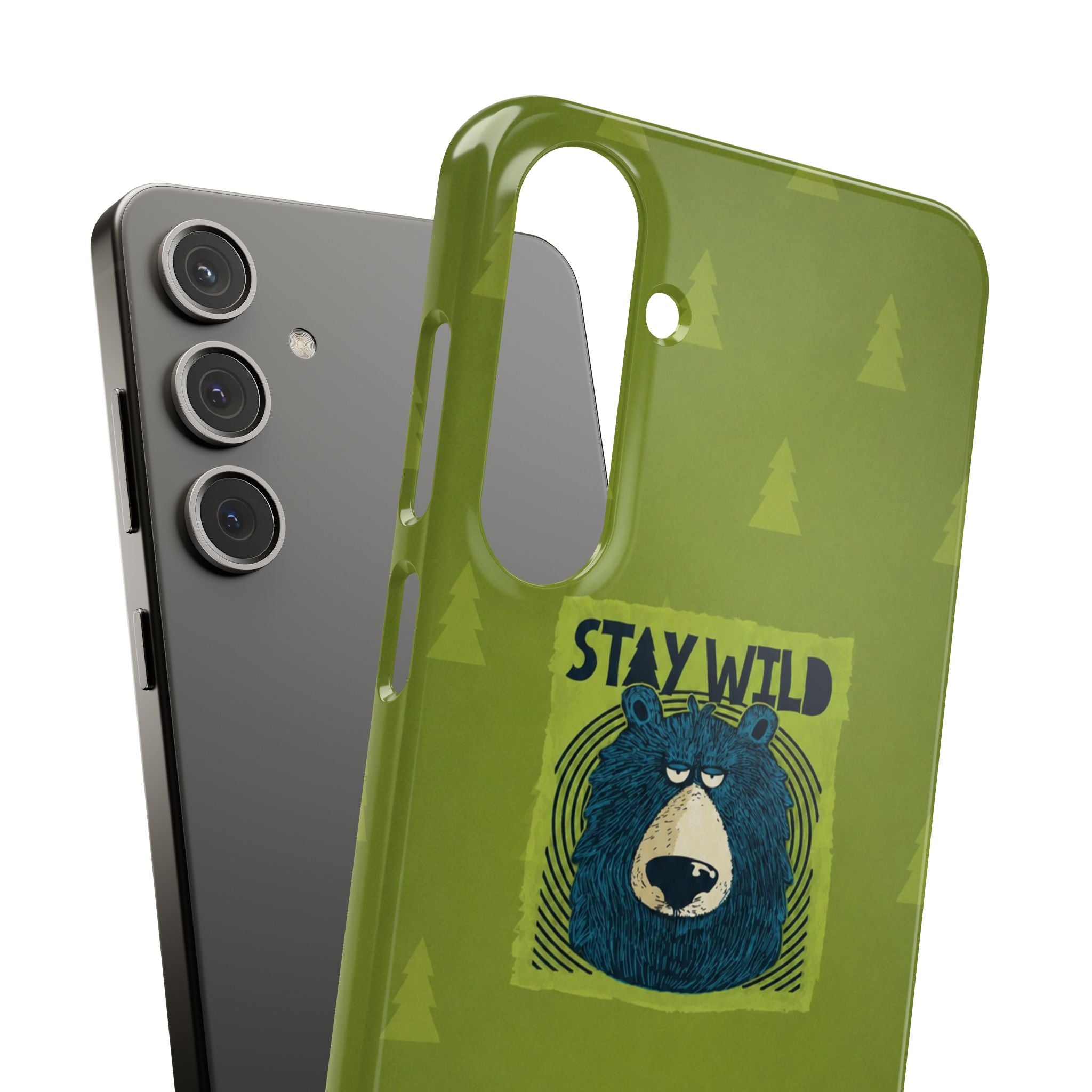 Stay Wild Bear Phone Case