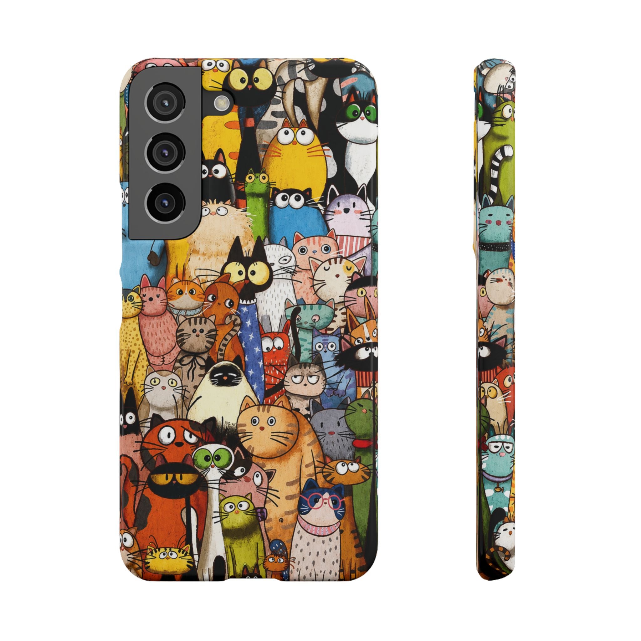 Cute Cat Pattern Phone Case