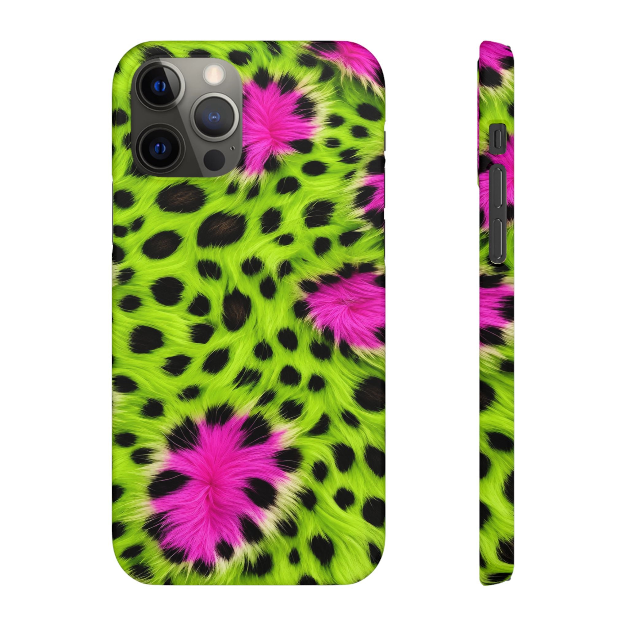 Neon Leopard Phone Case