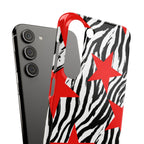 Retro Zebra Stars Phone Case