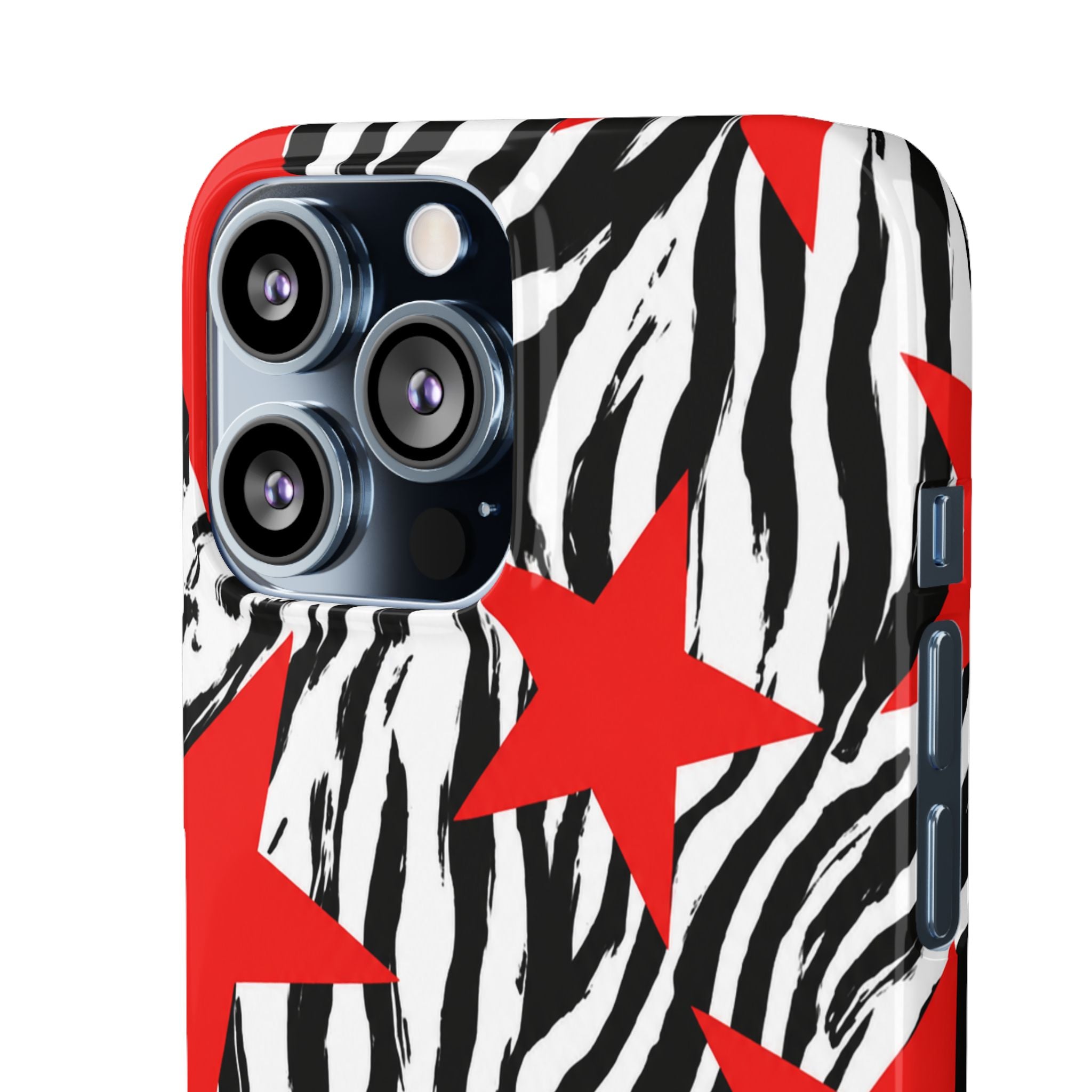 Retro Zebra Stars Phone Case