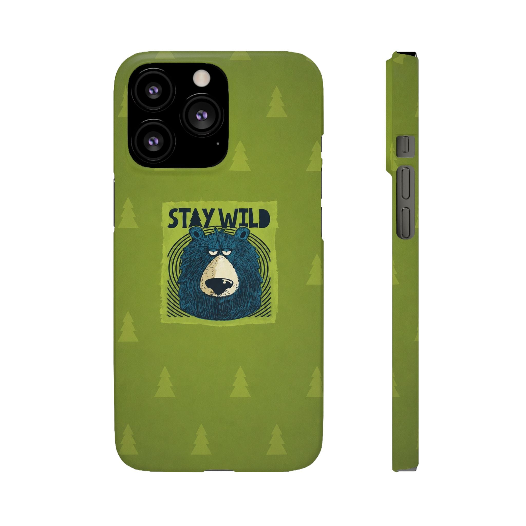 Stay Wild Bear Phone Case