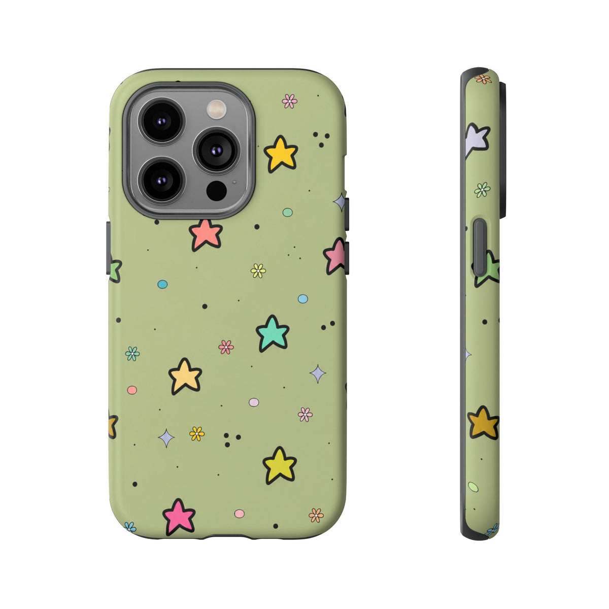 Cosmic Star Doodle Phone Case