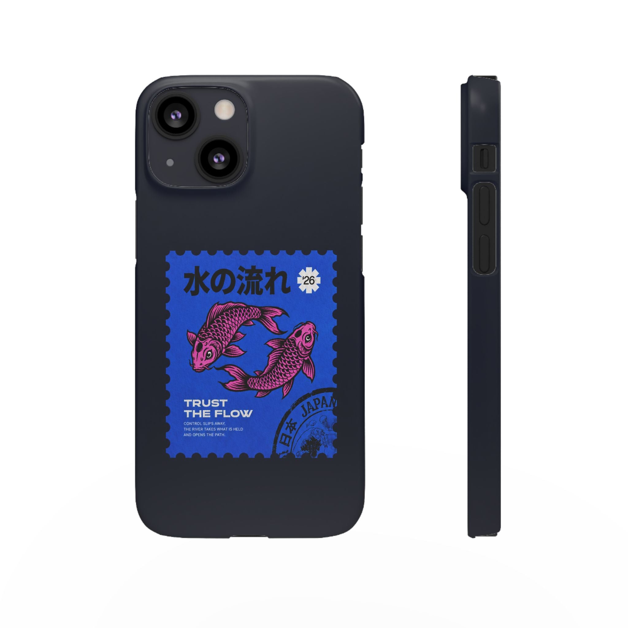 Trust The Flow Koi Phone Case