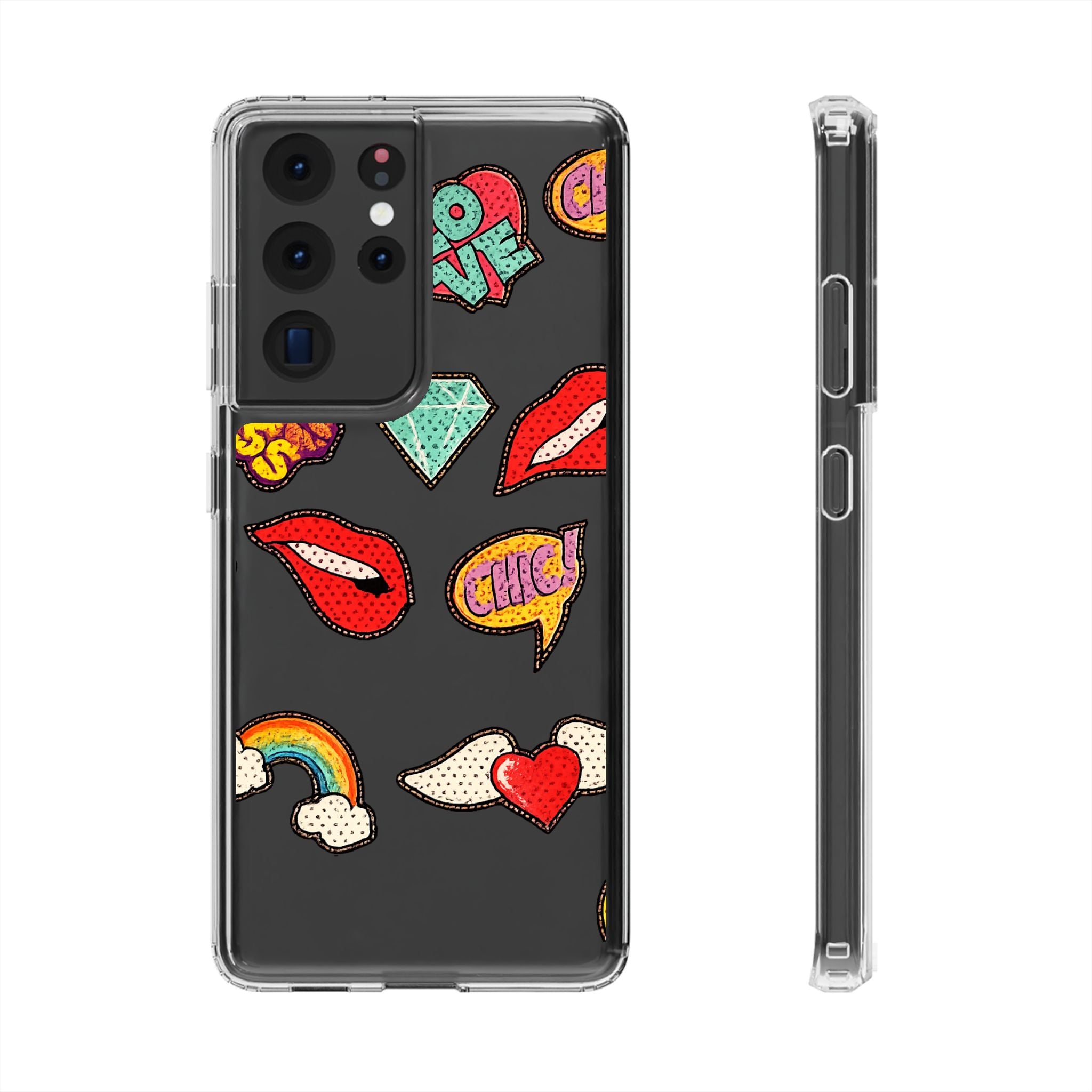 Clear Impact-Resistant Cases
