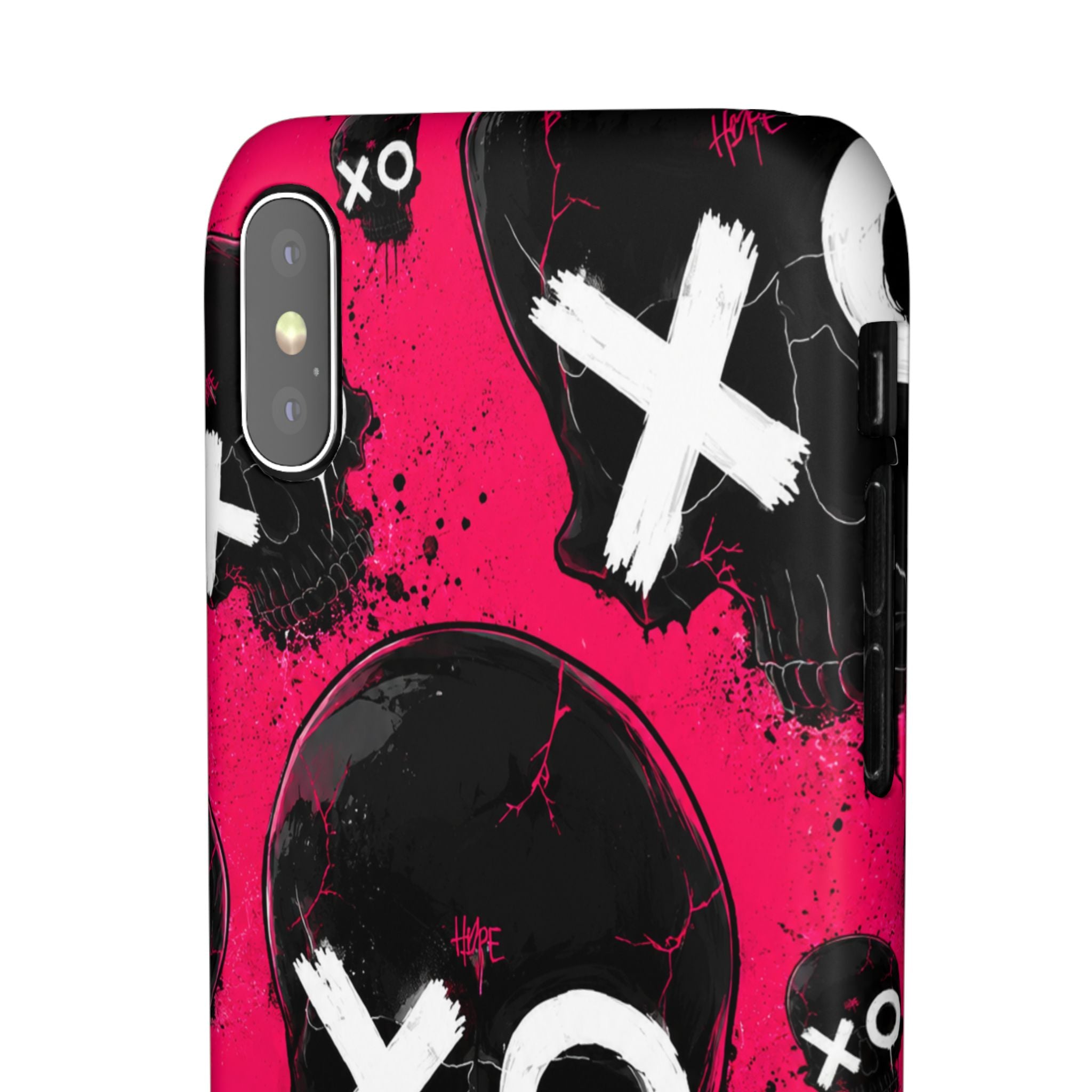 XO Skull Punk Phone Case