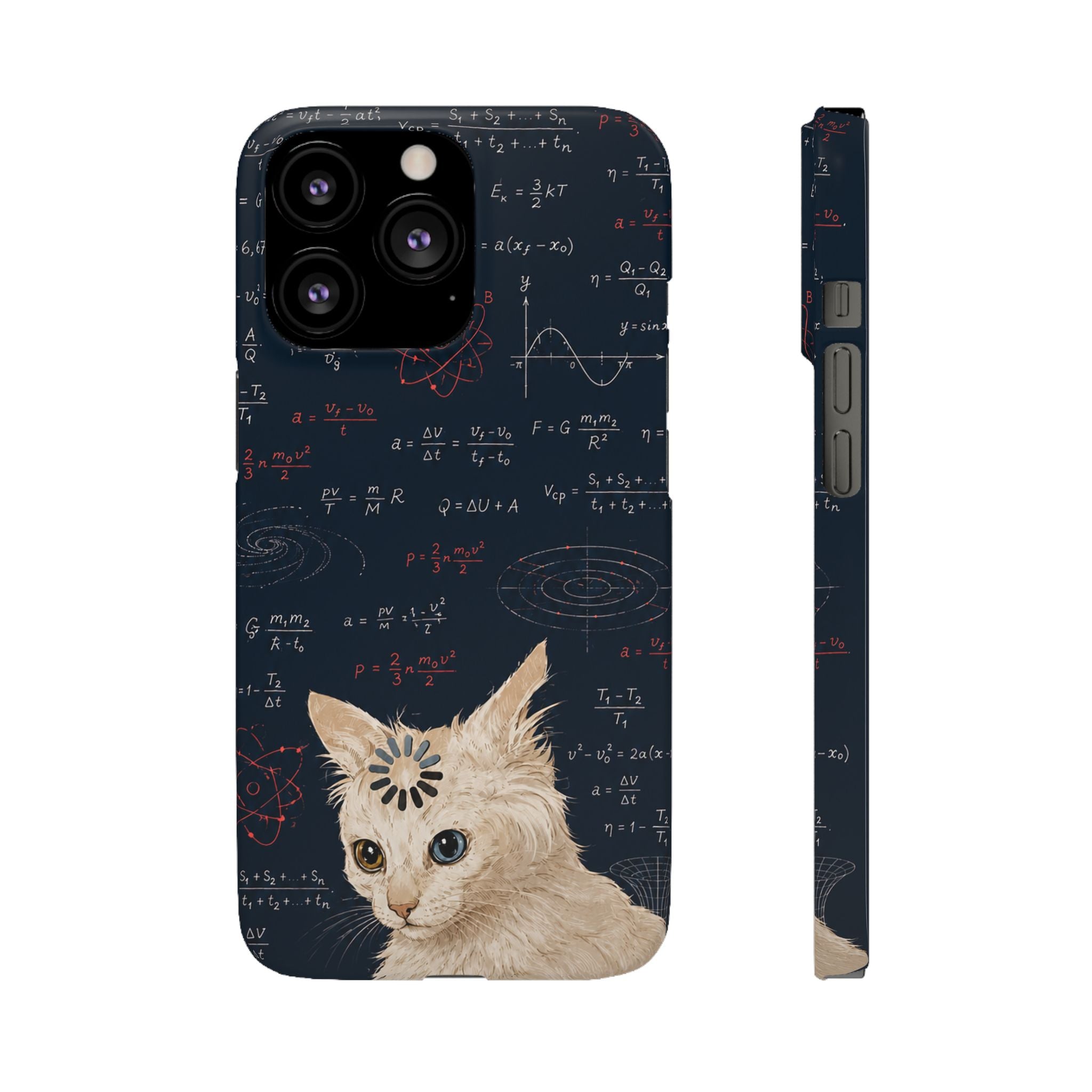 Quantum Kitty Physics Phone Case