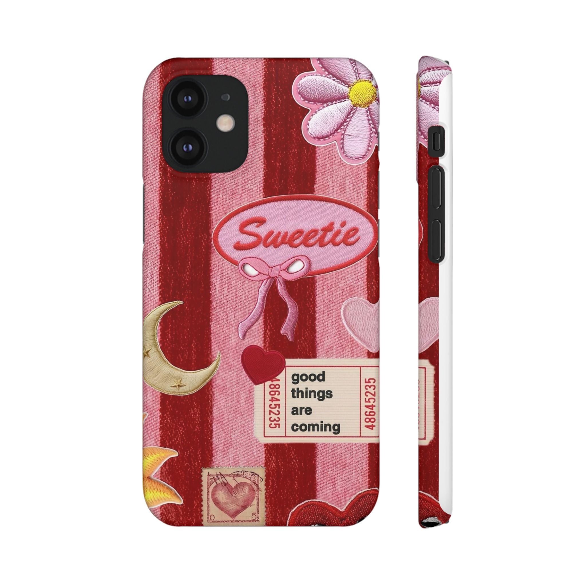 Coquette Patch Phone Case