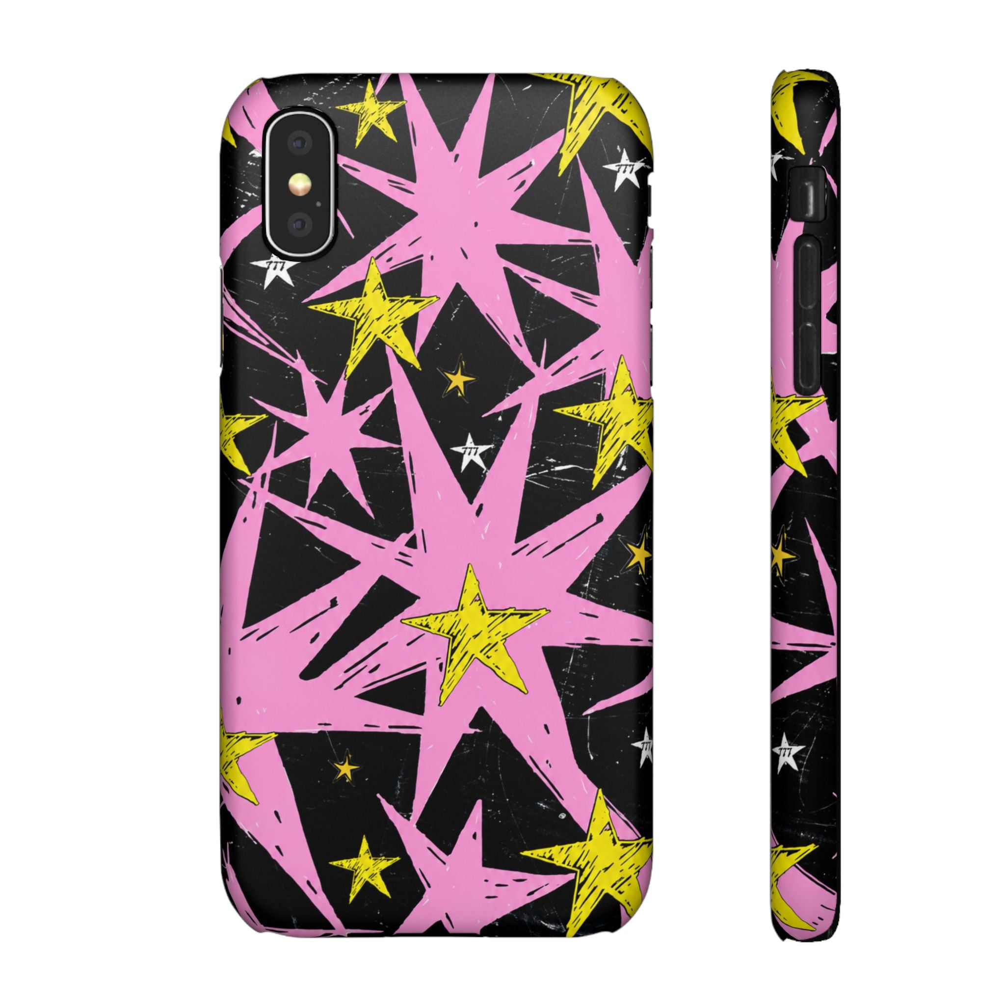Pink Starburst Phone Case