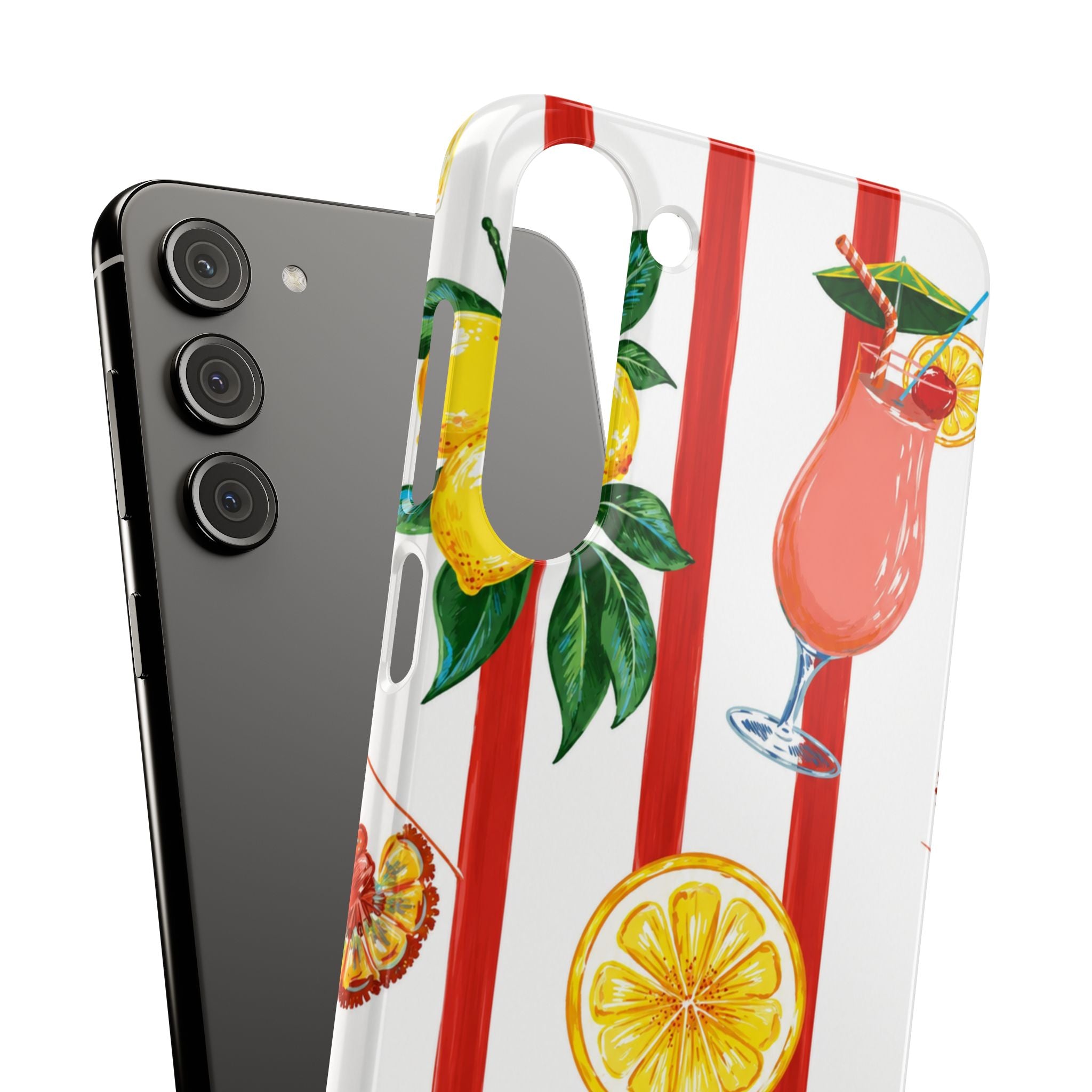 Lemon Coast – Summer Citrus Phone Case