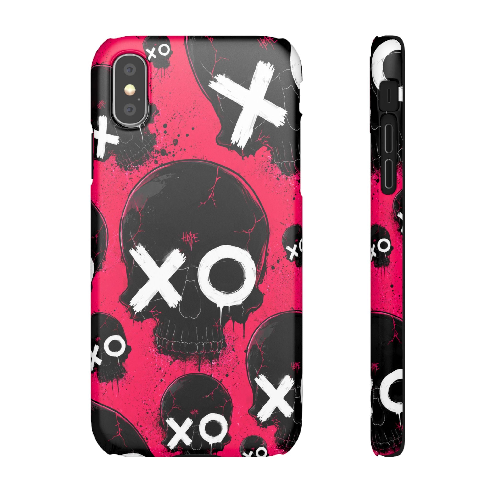 XO Skull Punk Phone Case