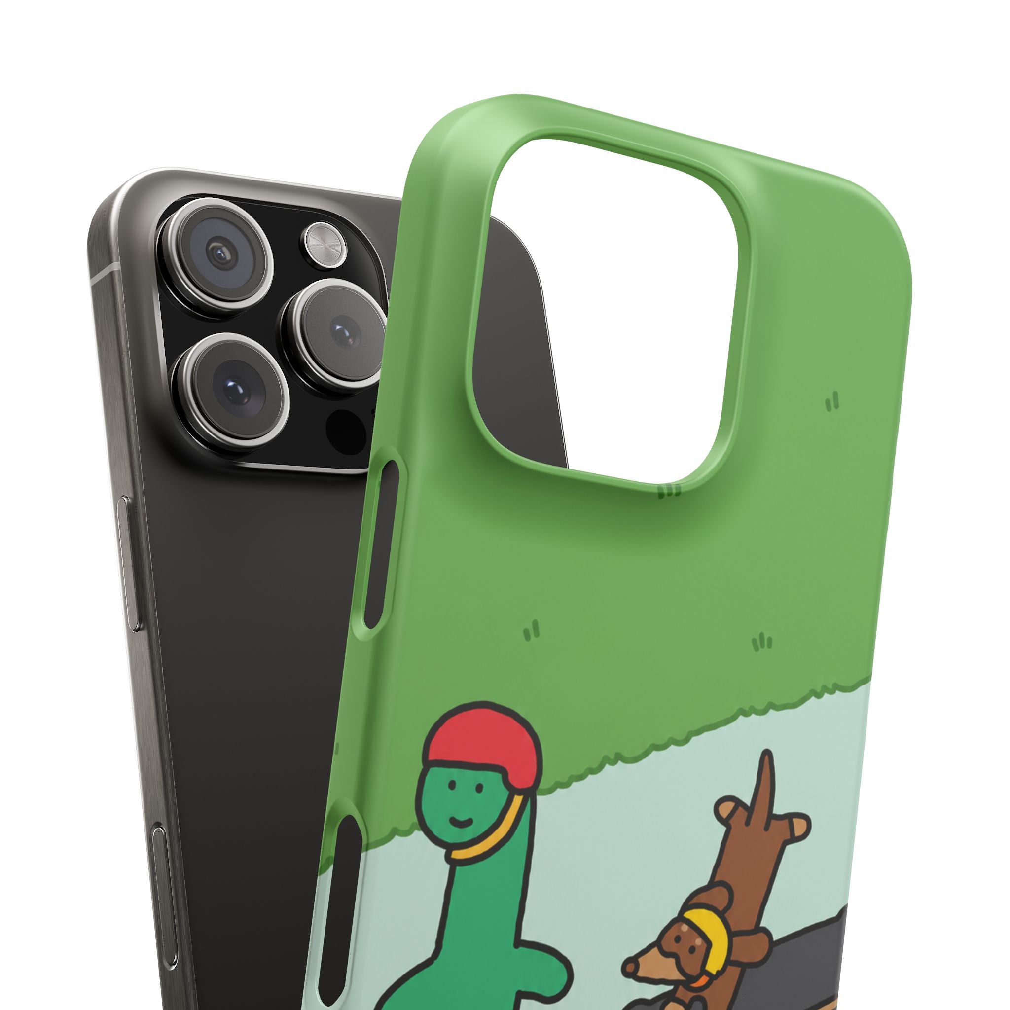 Skater Dino Phone Case