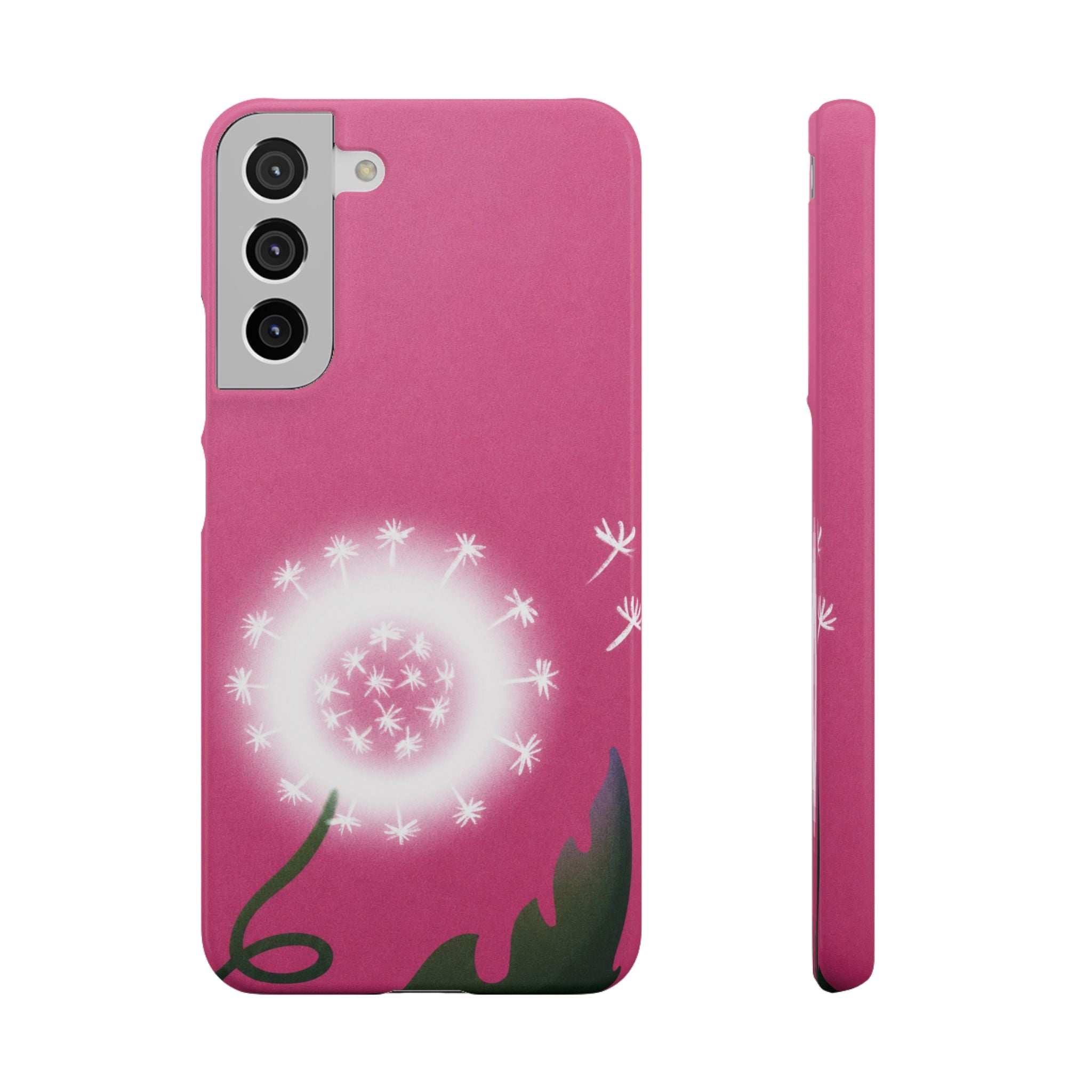 Pink Dandelion Phone Case