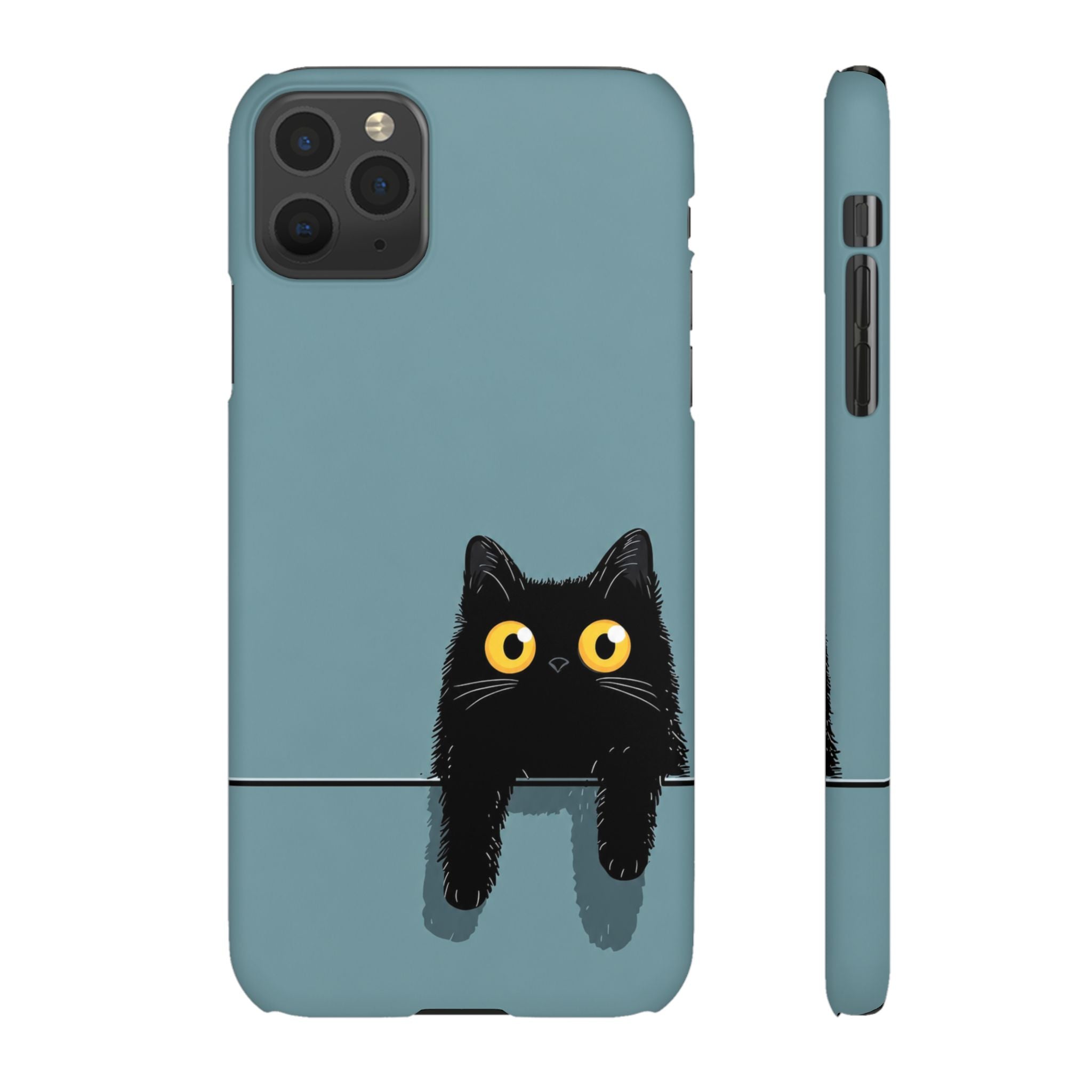 Cute Black Cat Phone Case