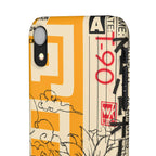 Retro Cassette Floral Phone Case