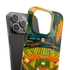 Abstract Baseball Stadium Phone Case